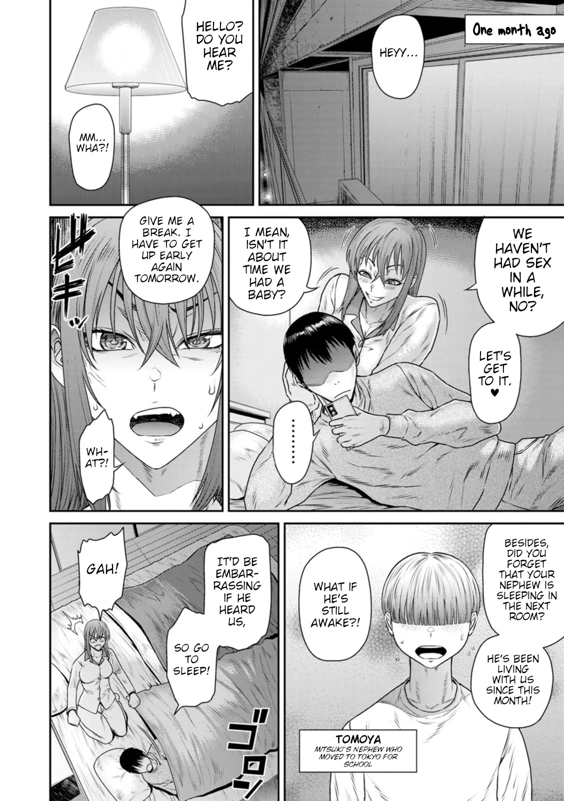 [Sunagawa Tara] Okazu Suicchi ~ Oi no Fudeoroshi ~ | Arousal switch ~ Nephew's first sexual experience ~ [English] [joobuspaidatr] - Page 4
