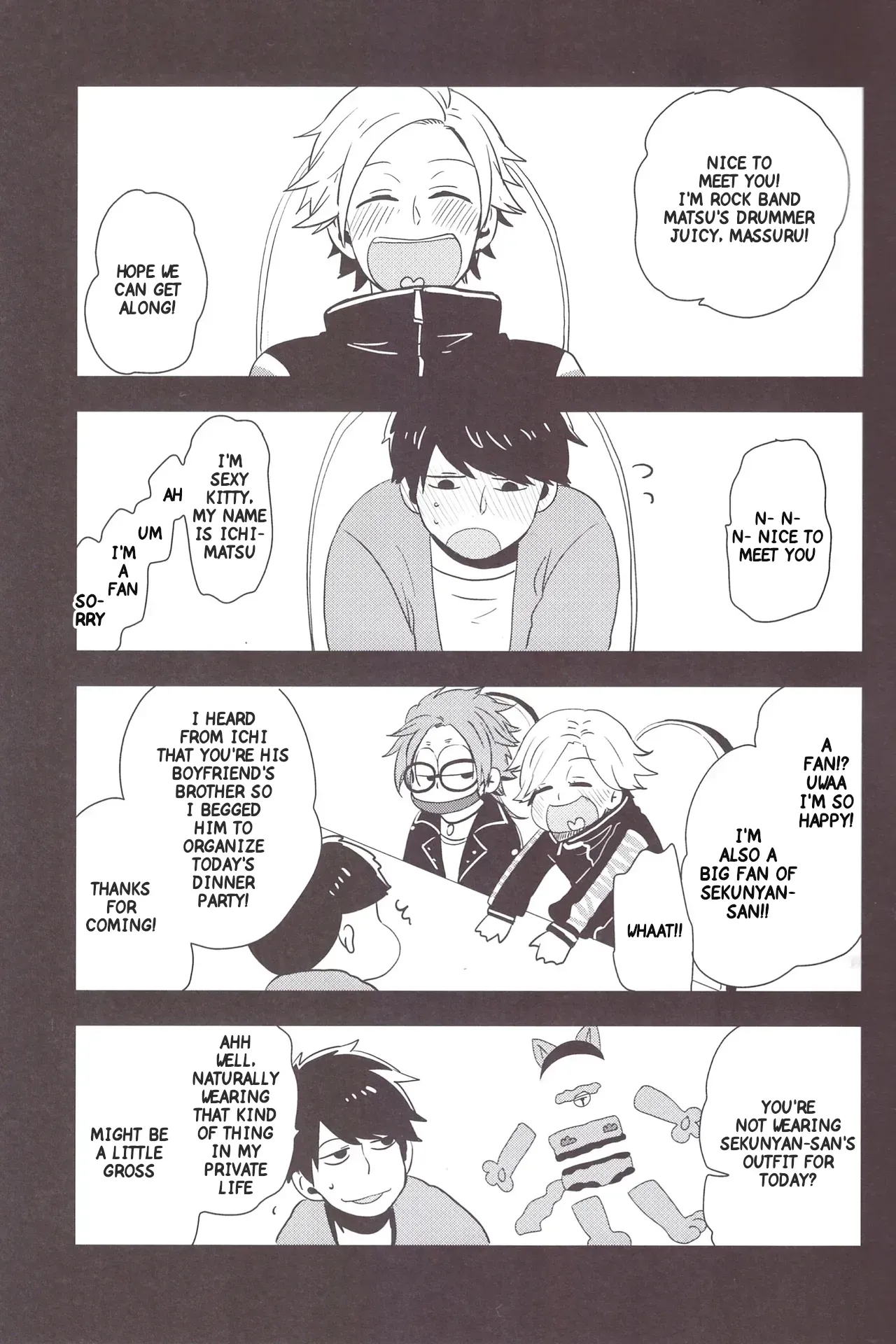 [39. (Sankuro)] I love you the most in the world 1 (Osomatsu-san) [English] - Page 8