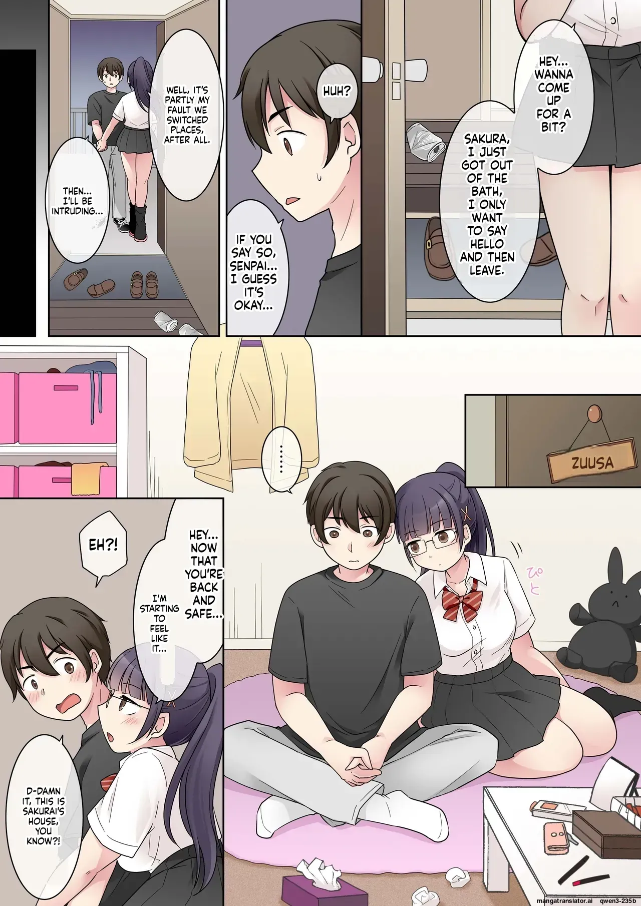[Hairu Nukemichi (Kuratsuka Riko)] My Genius Senpai Girlfriend Swapped Bodies with a Gal! [MTL] - Page 6