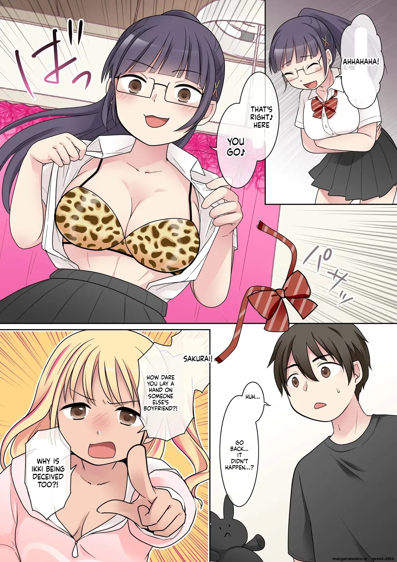 [Hairu Nukemichi (Kuratsuka Riko)] My Genius Senpai Girlfriend Swapped Bodies with a Gal! [MTL] - Page 8