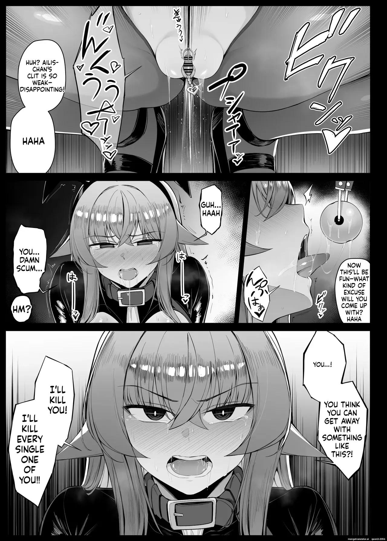 [Liyoosa] Ura kajino de shōtai o barete chōkyō sa reru hiroin EP4 (The heroine is exposed at an underground casino and subjected to training EP4) [English] - Page 5