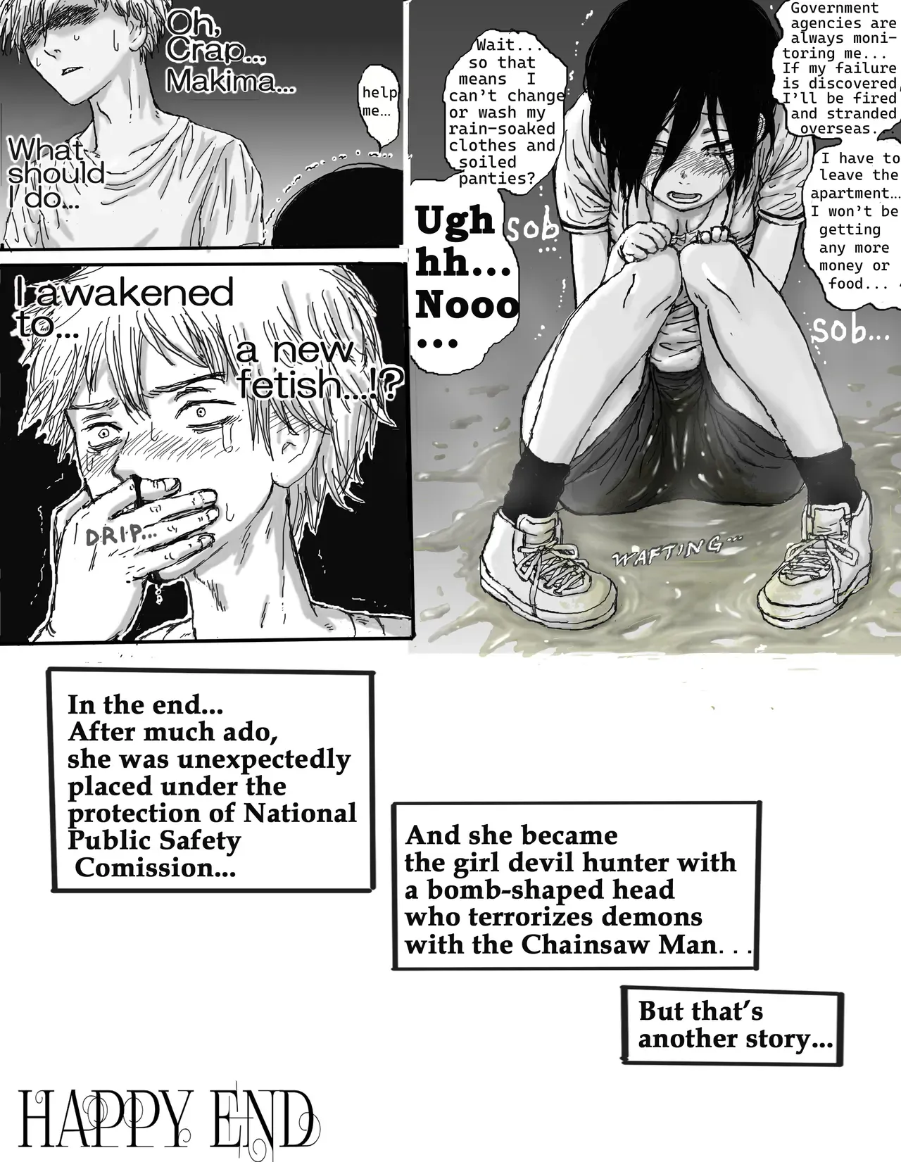 [Veggie] Reze's wetting herself - Page 8