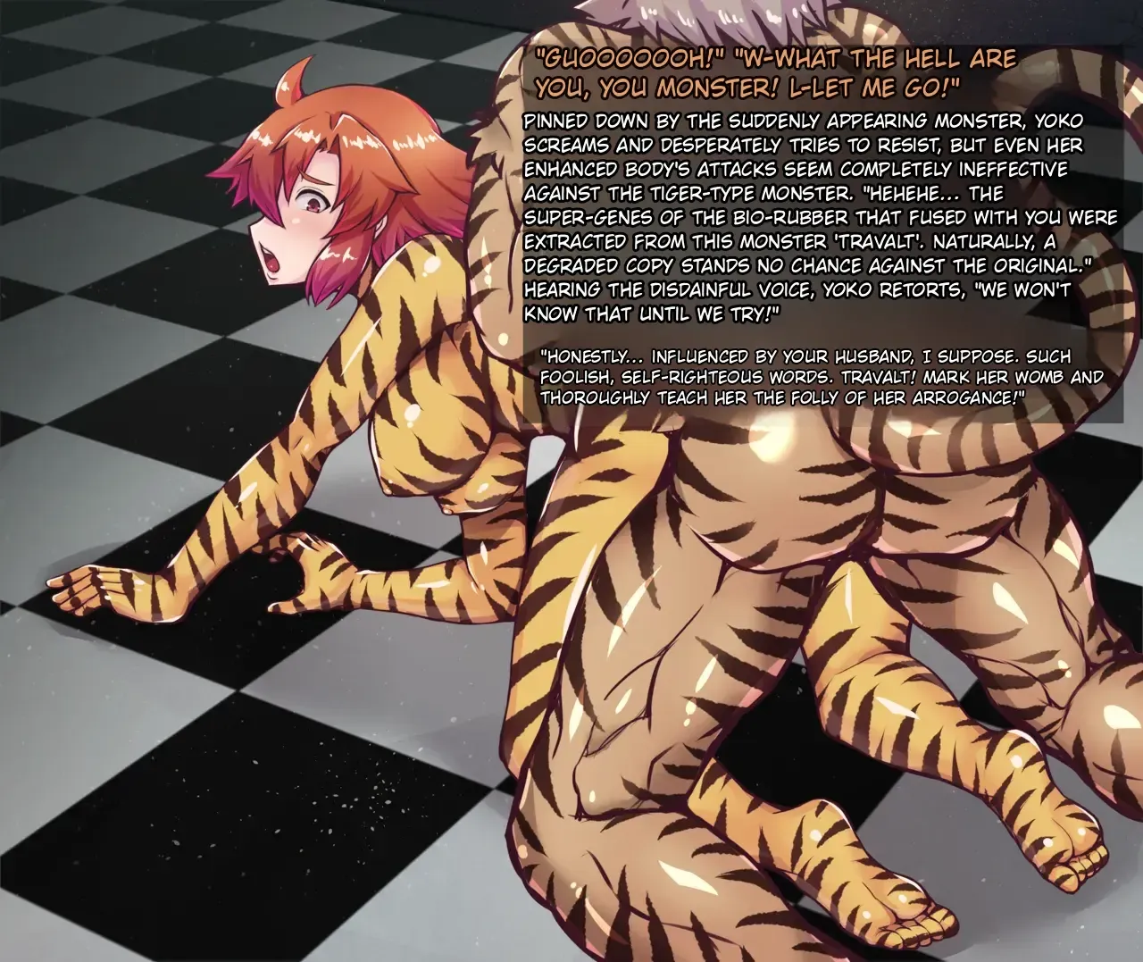 [Fanbox] Mahouya (3239864) Mysterious! Wife seduced by tiger monster - Page 5