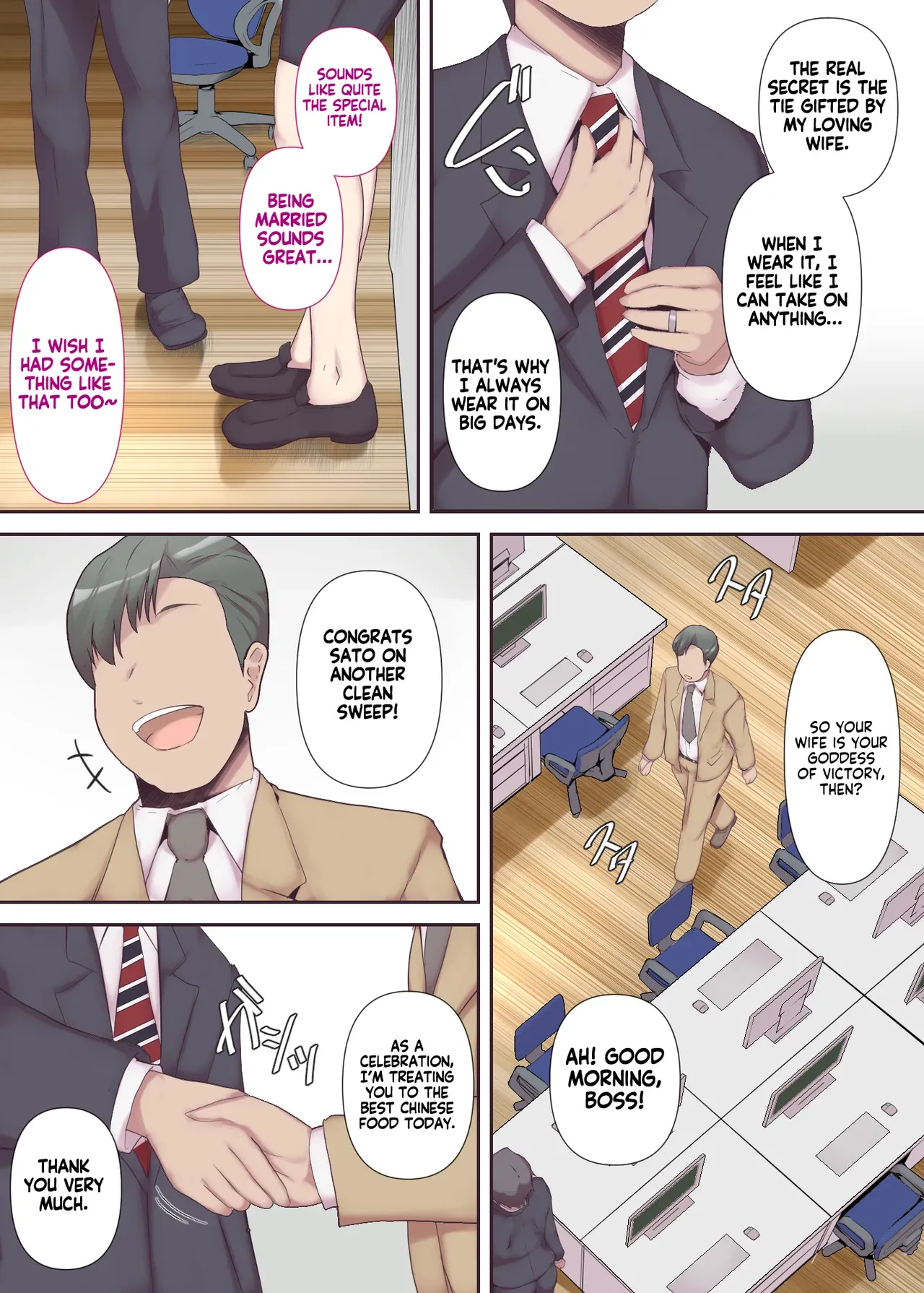 [Mitsumitsu Niku (Hikitogu)] Chijo Tsuma no Tawamure ~Zenpen~ _ My Boss Has a Slutty Wife Part 1 [English] [KM_42] - Page 7