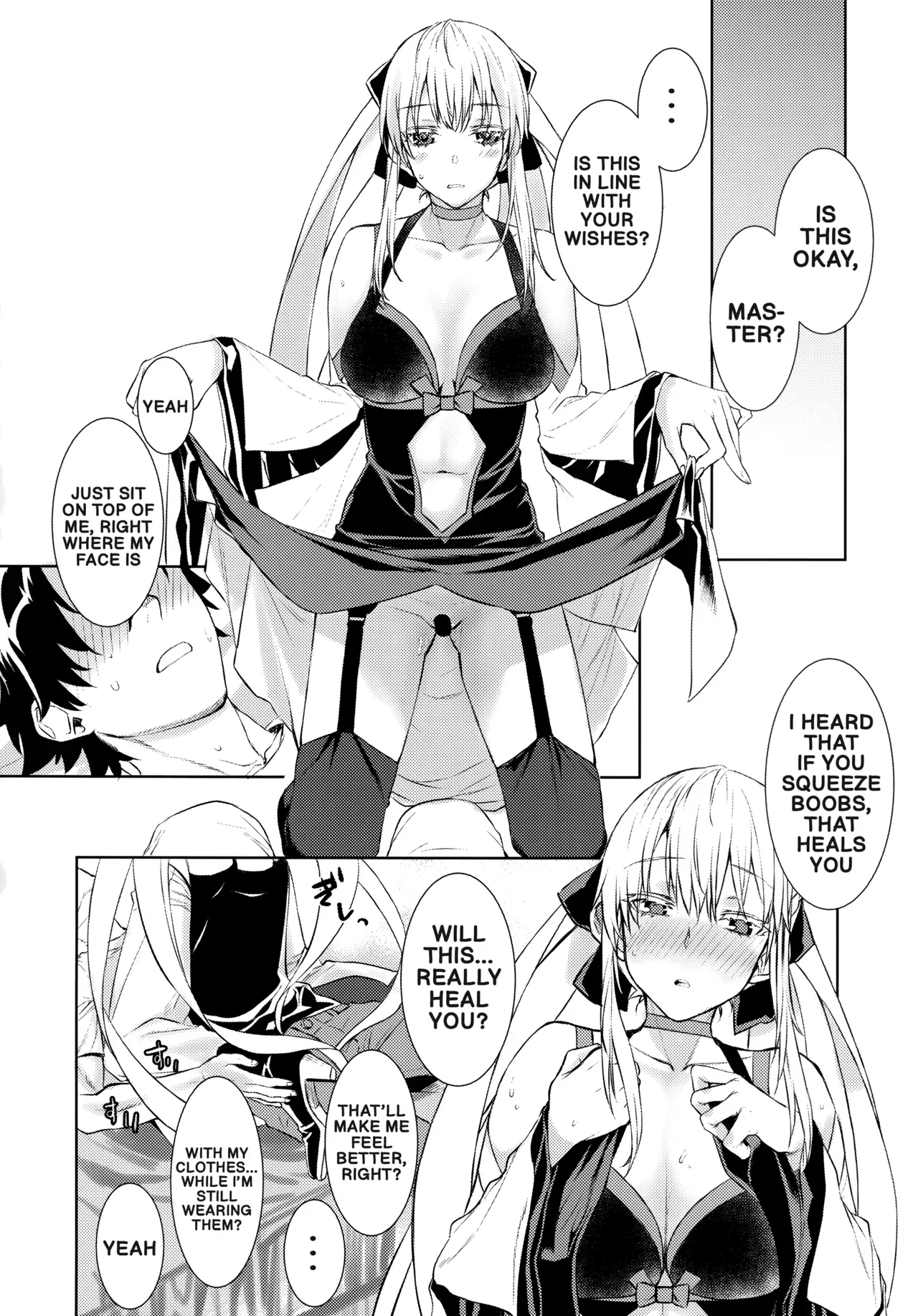 (C102) [Penpengusa Club (Katase Minami)] The Sexual Lessons of Her Majesty The Queen 1.5 (Fate/Grand Order) (English) - Page 5