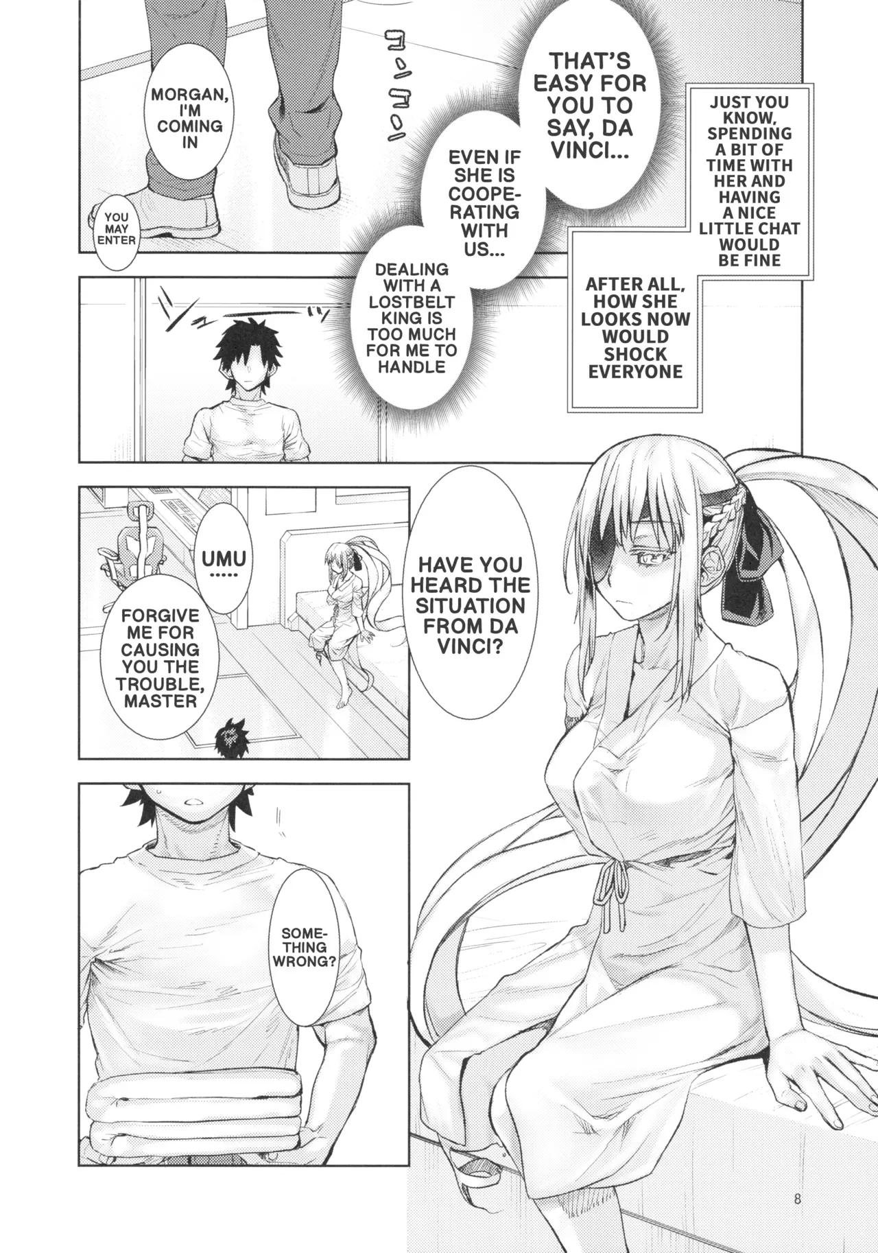(C102) [Penpengusa Club (Katase Minami)] The Sexual Lessons of Her Majesty The Queen 2 (Fate/Grand Order) (English) - Page 8