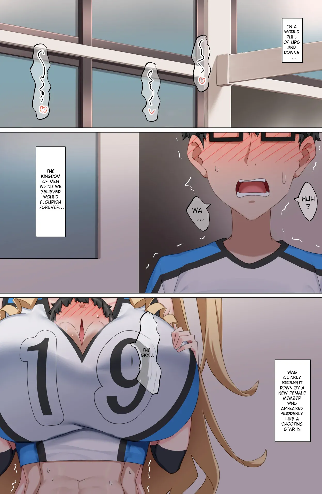 [Kurage no Suisou (Hagakure Kurage)] Welcome to the Weak Masochist Volleyball Club - Page 3