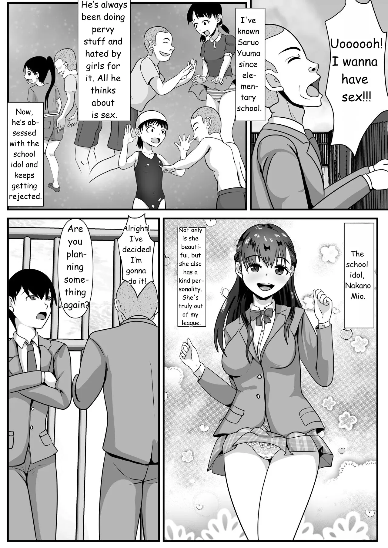 [Kemusi no Bansan Kai] Suki na Joshi ga Hentai Yuujin ni Kuwareta [English] [MTL] - Page 4
