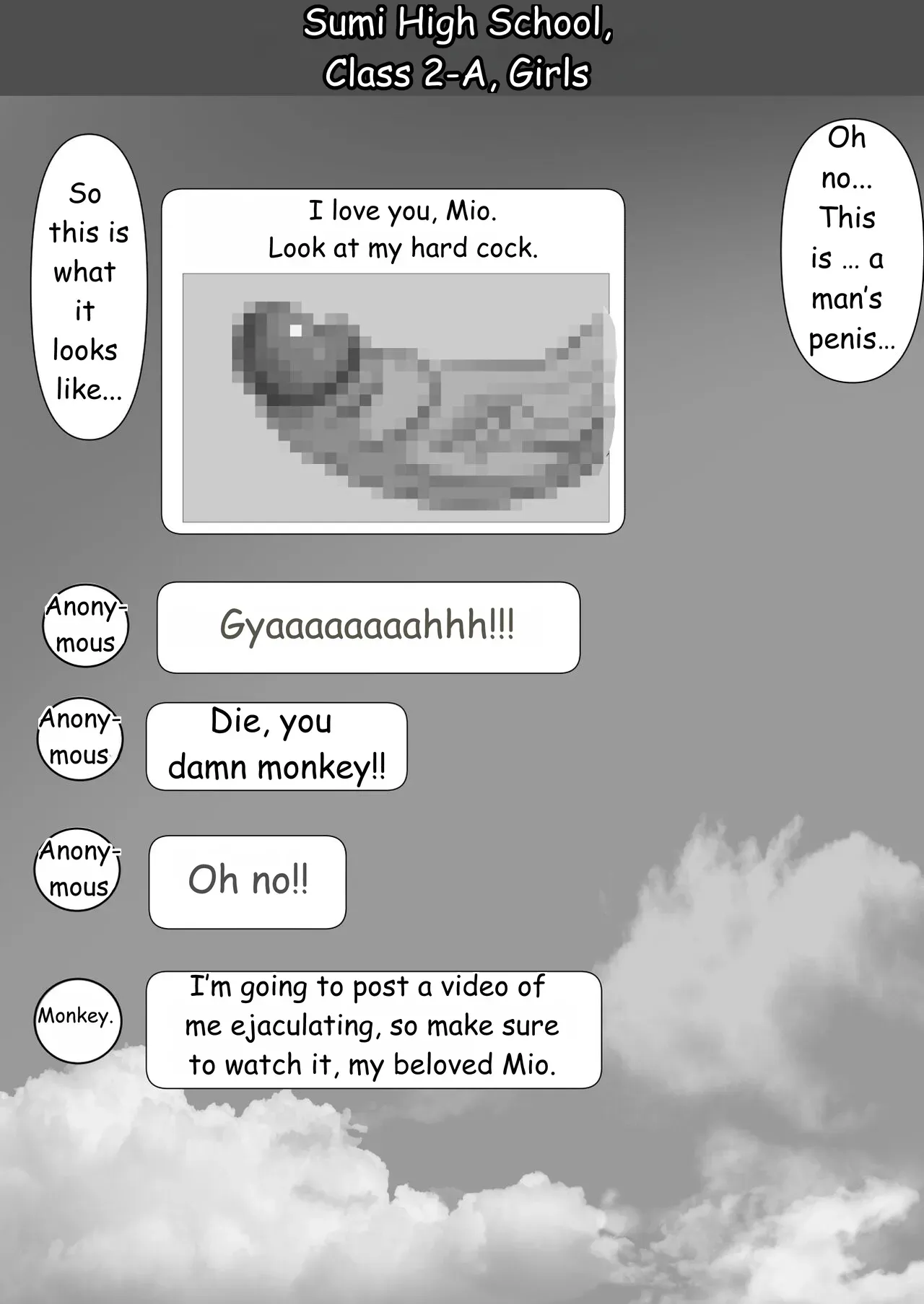 [Kemusi no Bansan Kai] Suki na Joshi ga Hentai Yuujin ni Kuwareta [English] [MTL] - Page 7