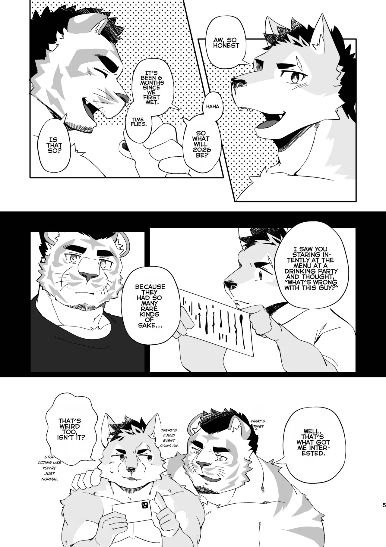 [Hanafubuki Gorilla] Pillow Talk After Sex [English] - Page 4