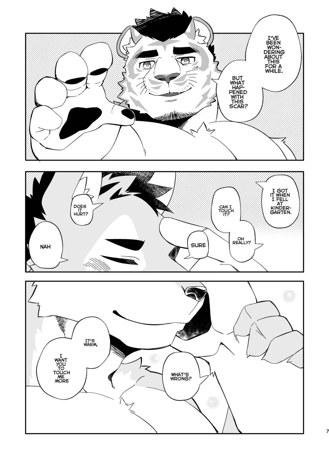 [Hanafubuki Gorilla] Pillow Talk After Sex [English] - Page 6