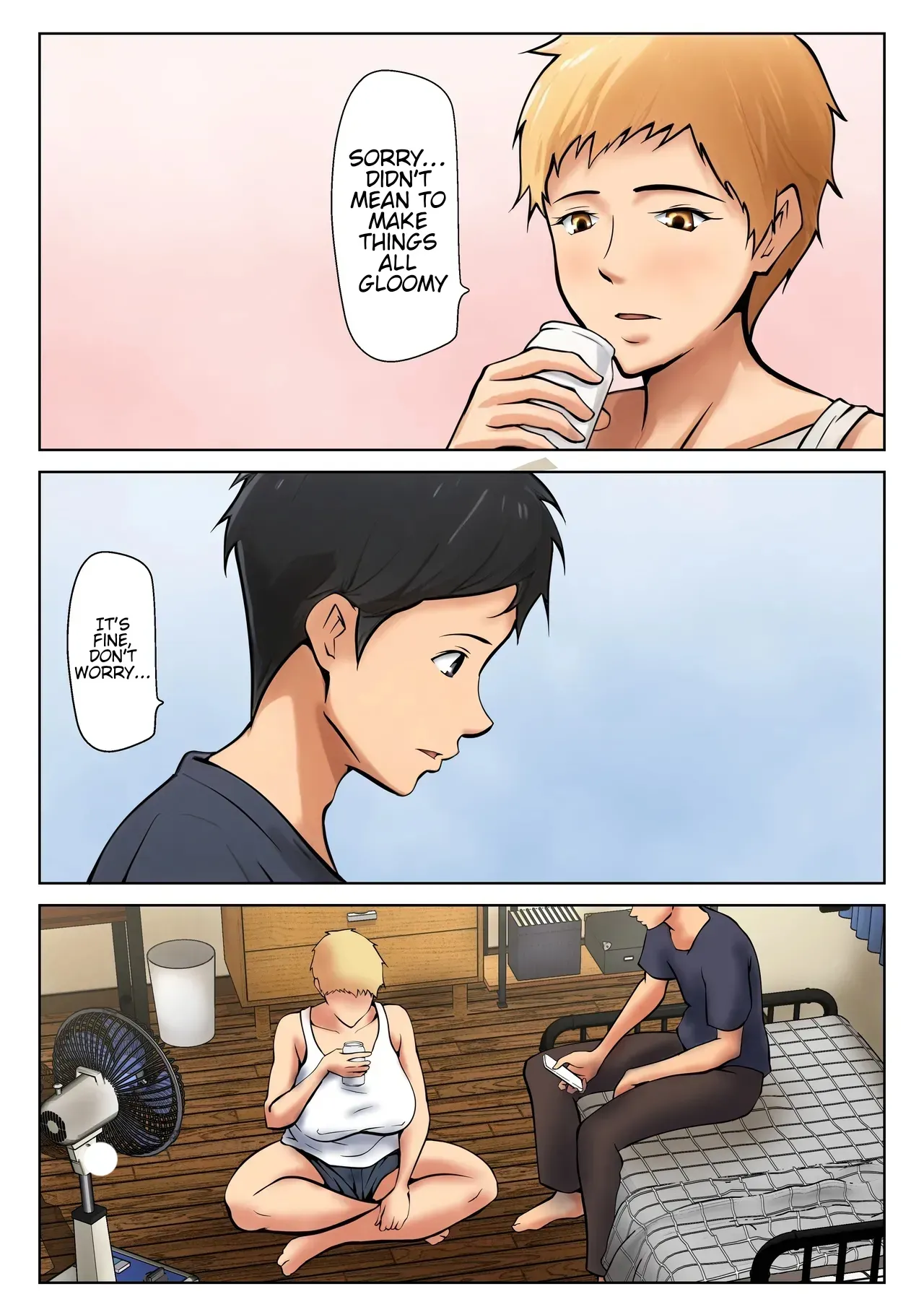 [Pentacle (Shimipan)] Giri no Oyako ga Doukyou Shitereba Kitto kou | If a stepmother and her stepson lived together, it would be something like this. [English] [WaterKujo] - Page 6