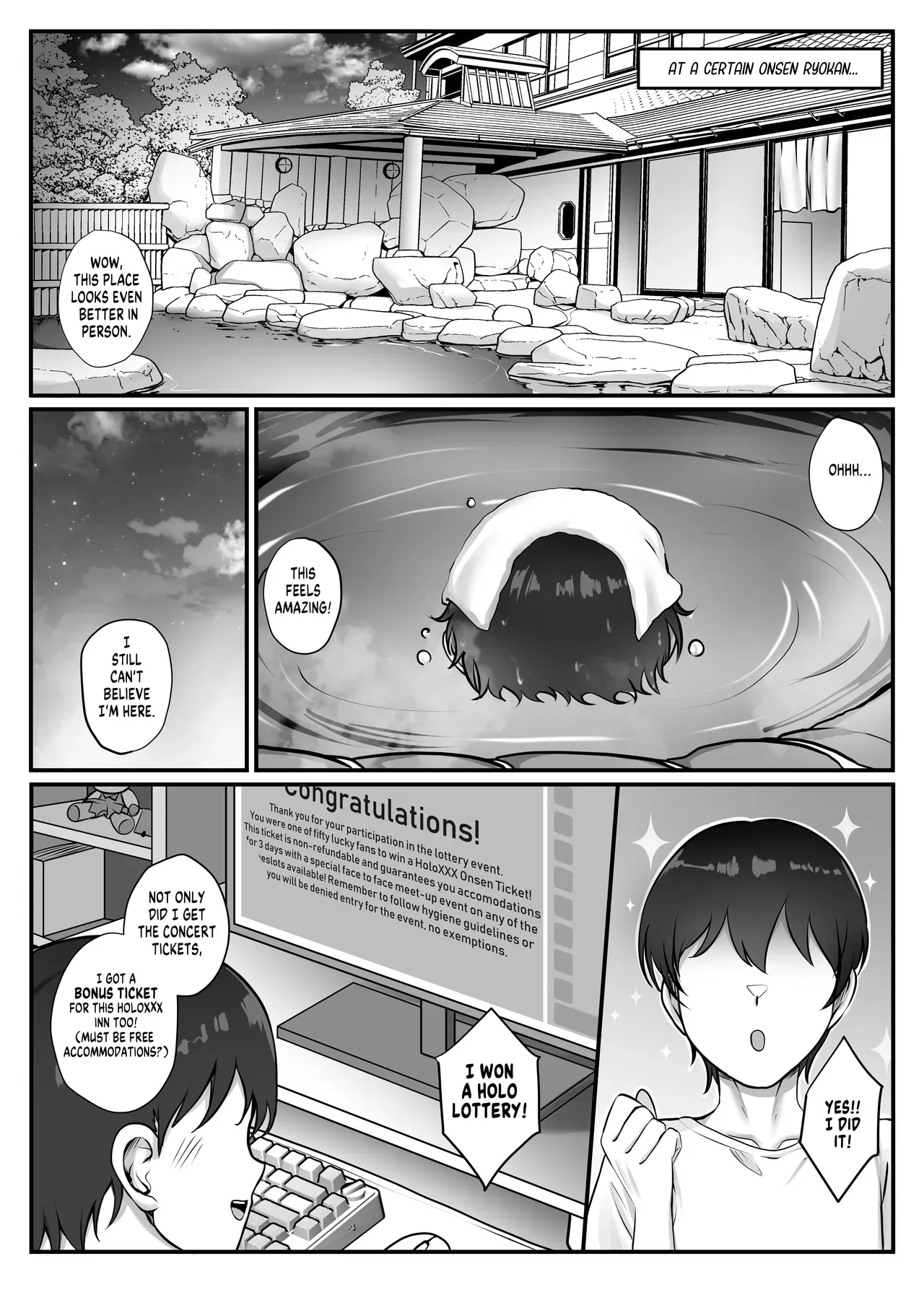 [BruLee] Night of Feather and Ink (Hololive) [English] - Page 3