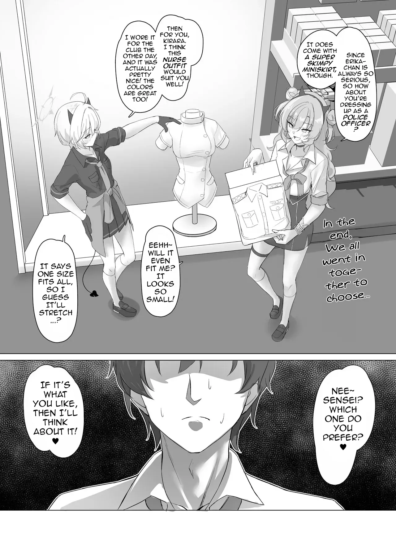 [Jikabi Baisen (Kazesaki Furea)] Gal to Adult Shop Itta Ato Ecchi Suru Hon | A Book About Having Sex With Gyarus After Shopping at an Adult Shop (Blue Archive) [English] [DeppoTL] - Page 5