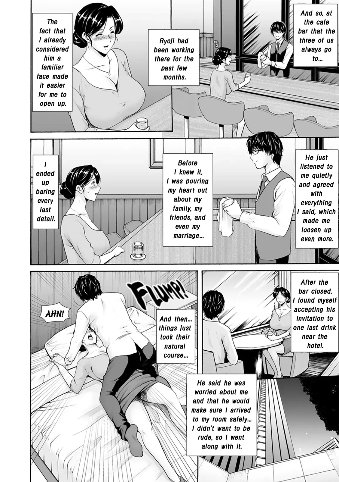 [Hoshino Ryuichi] Seifukusha ~Yami ni Ochiru Hitozuma-tachi~ | Sexploiter: Housewives Falling Into Darkness [Digital] [ENGLISH] - Page 10