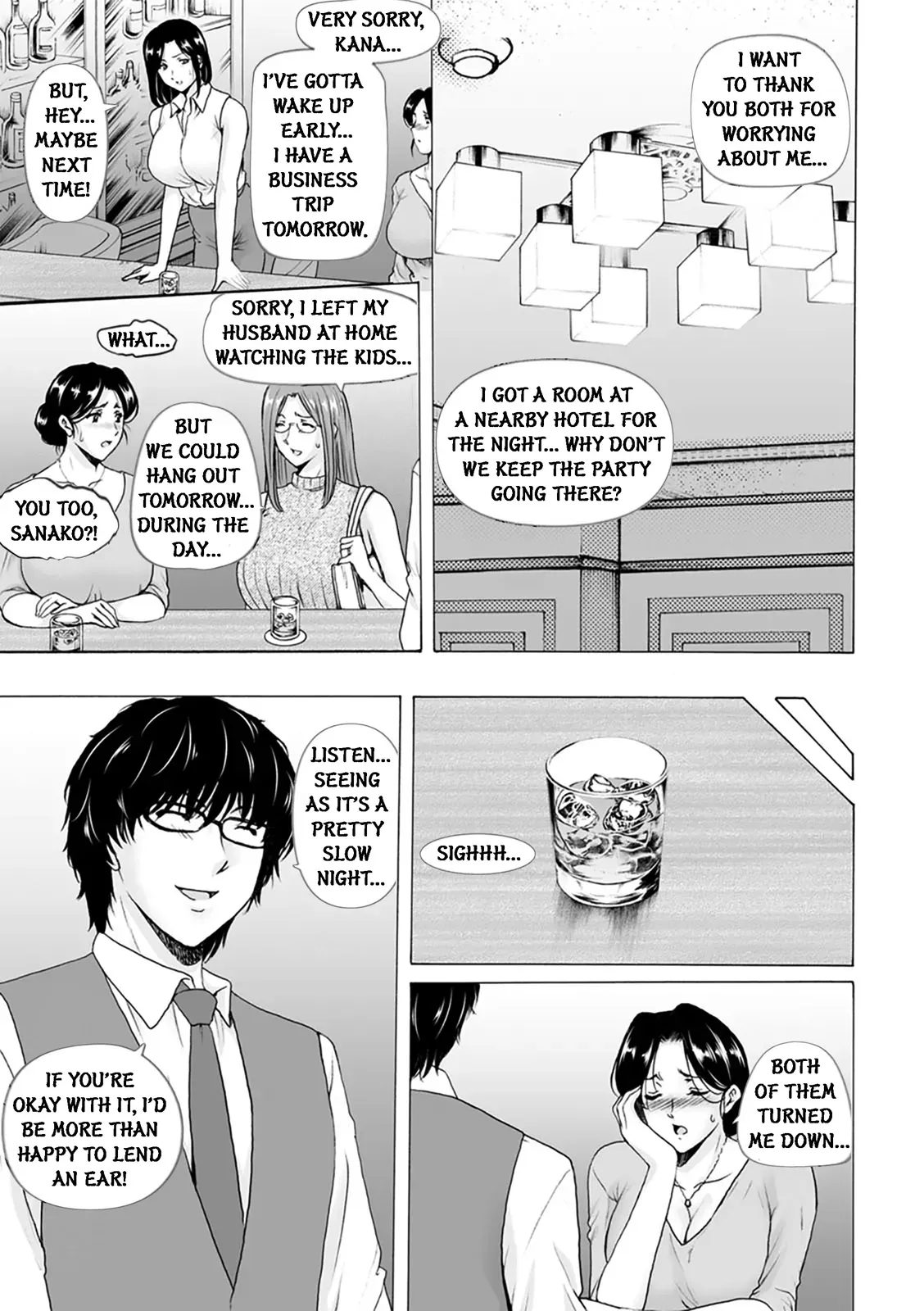 [Hoshino Ryuichi] Seifukusha ~Yami ni Ochiru Hitozuma-tachi~ | Sexploiter: Housewives Falling Into Darkness [Digital] [ENGLISH] - Page 9