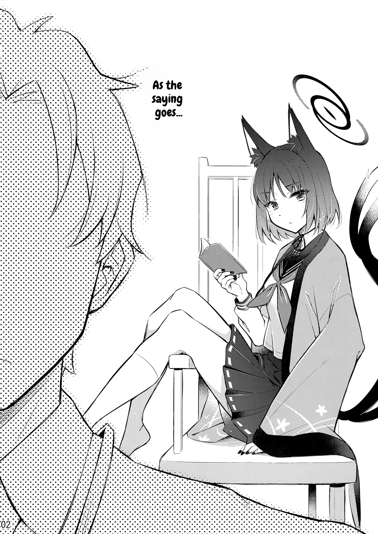 (C106) [Hetalearts (BLACKHEART)] Shi Iwaku/as Confucius said... (Blue Archive) - Page 3