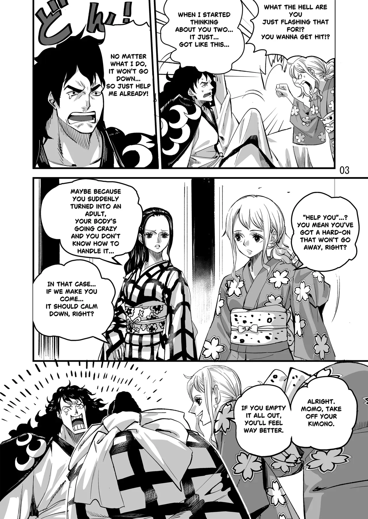 [Konohana] Momonosuke Arc (One Piece) [English] - Page 3