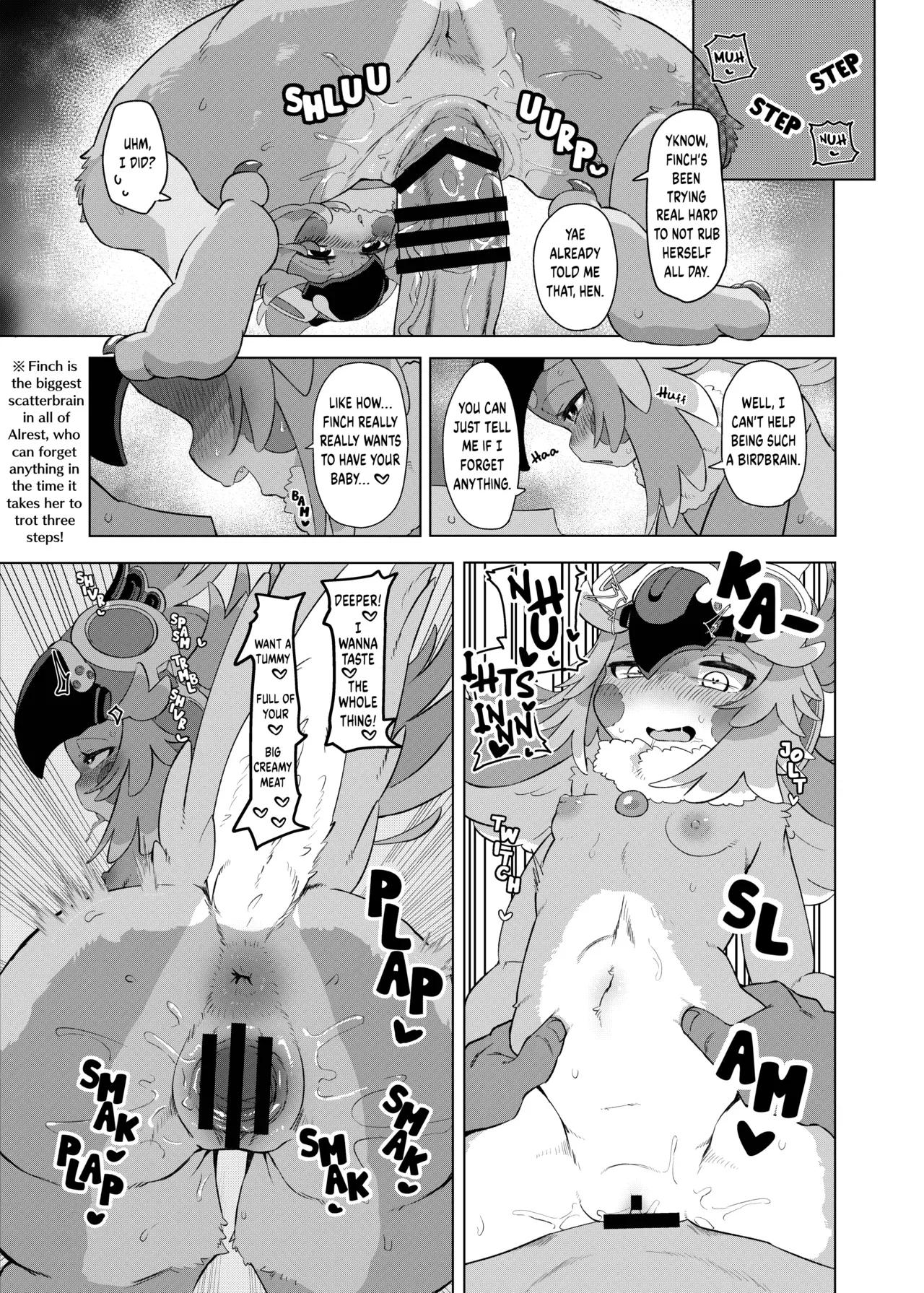 [Gyoen] Ibuki-Ibuki Ibuki!!! | Finch's Frisky Fling!!! (Furreedom Vol.1) [English] [UC195] - Page 3