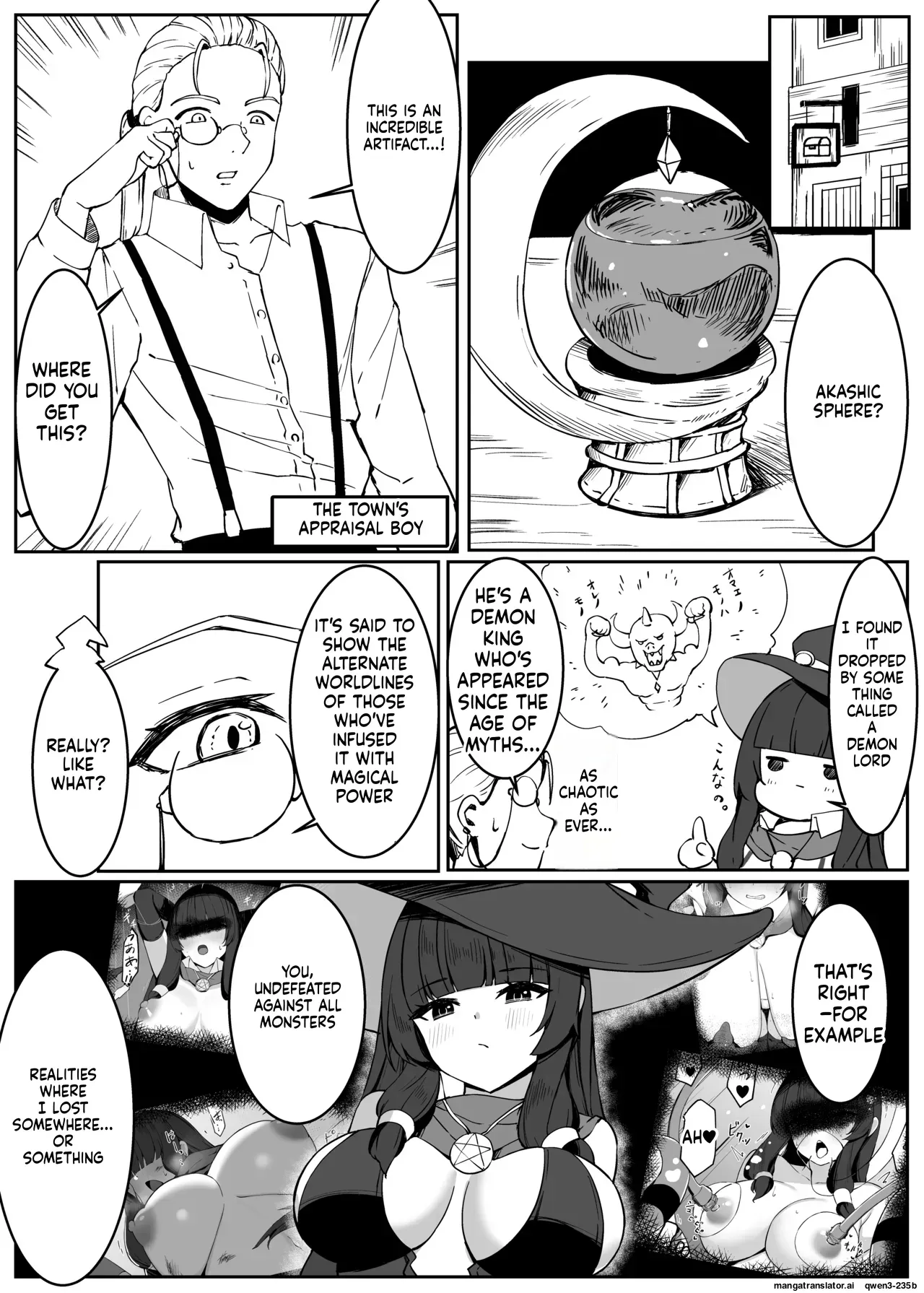 [Omochi no Mochiya (Numamochi)] Saikyou Witch ga Zako Monster-tachi ni Haiboku Suru Hanashi (SCANMTL) - Page 3