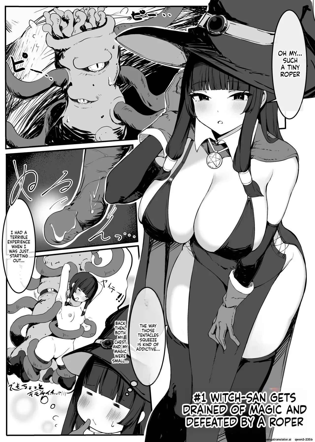 [Omochi no Mochiya (Numamochi)] Saikyou Witch ga Zako Monster-tachi ni Haiboku Suru Hanashi (SCANMTL) - Page 6