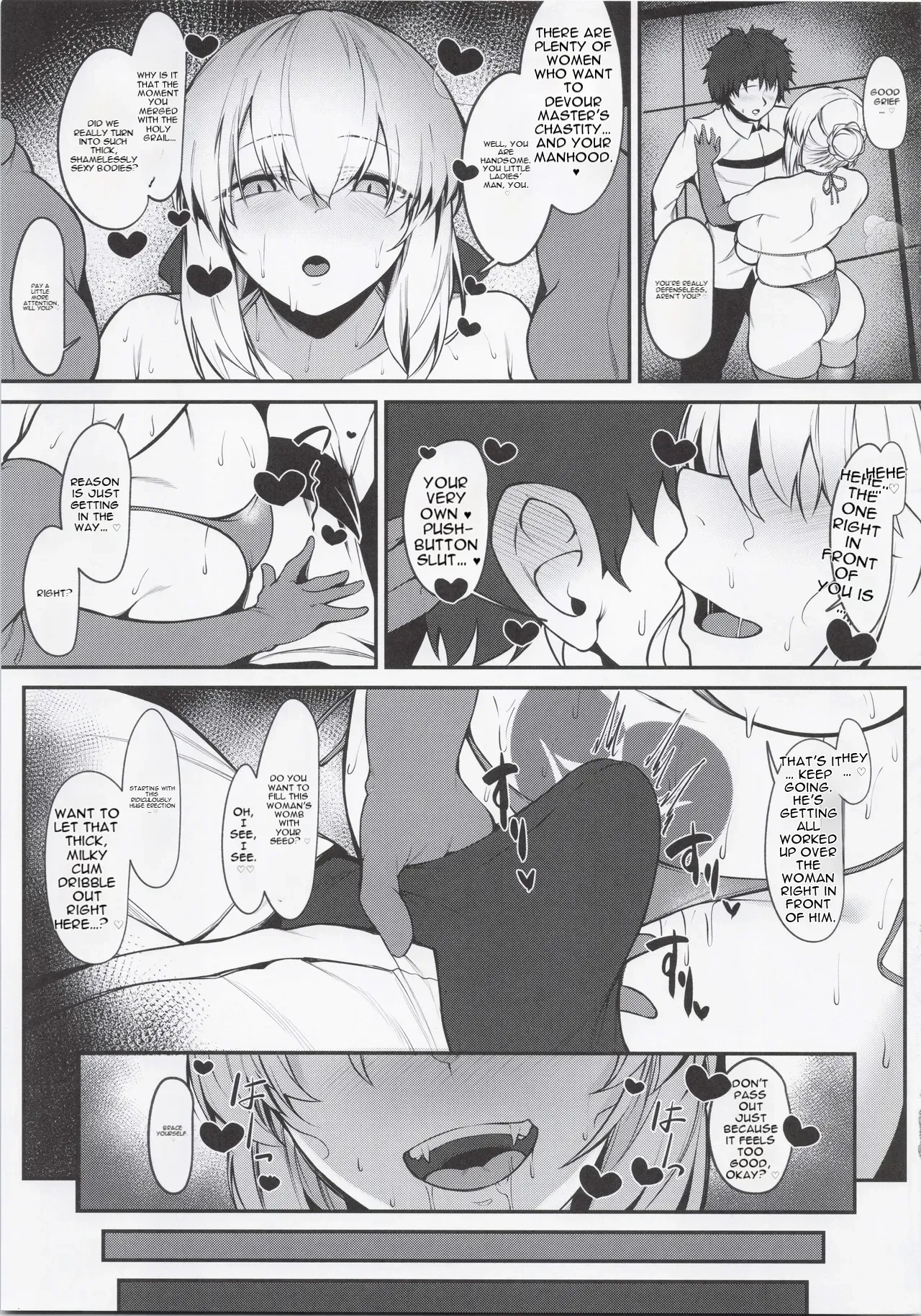 (C105) [ZENTANGLE (Hirasawa Zen)] Master Senzoku Dosukebe Oppai Seishori Servant (Fate/Grand Order) - Page 10