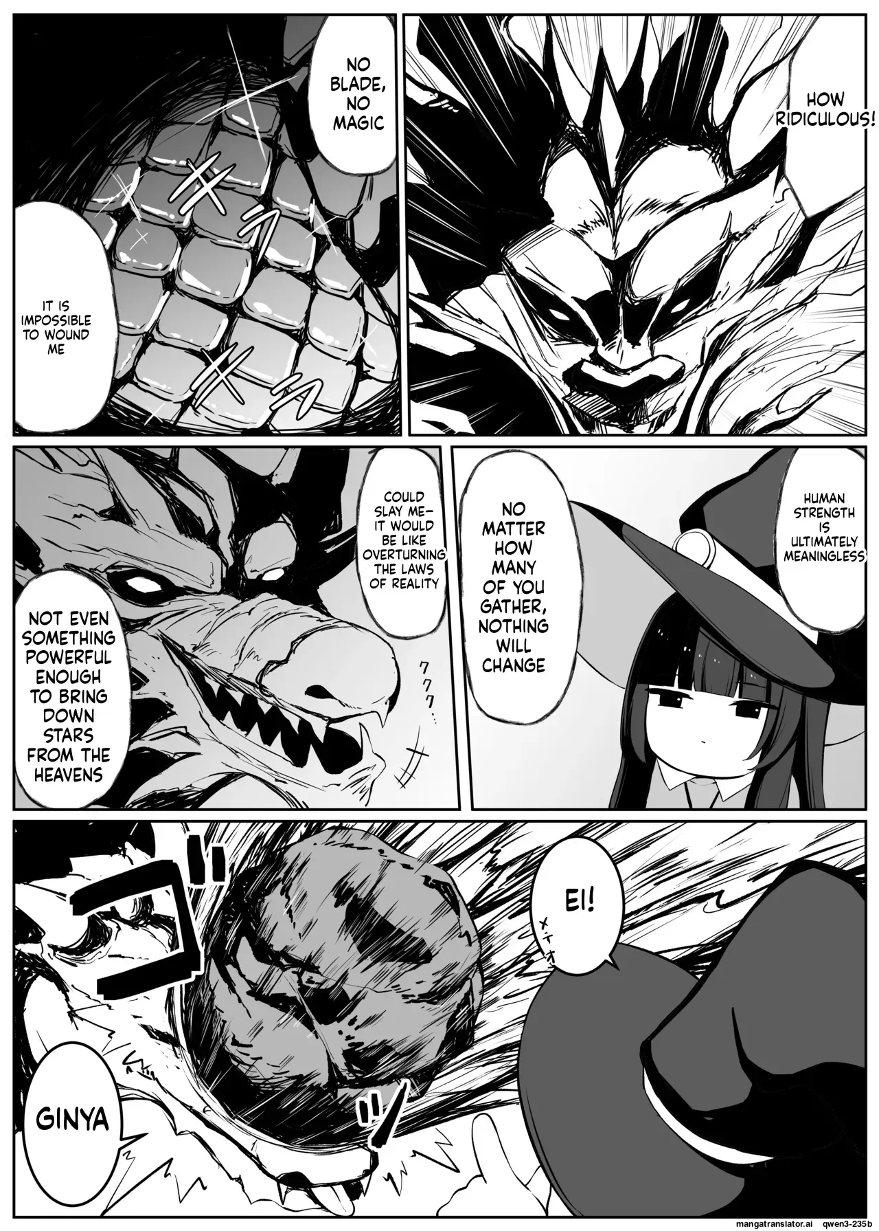 [Omochi no Mochiya (Numamochi)] Saikyou Witch ga Zako Monster-tachi ni Haiboku Suru Hanashi 2 (SCANMTL) - Page 3