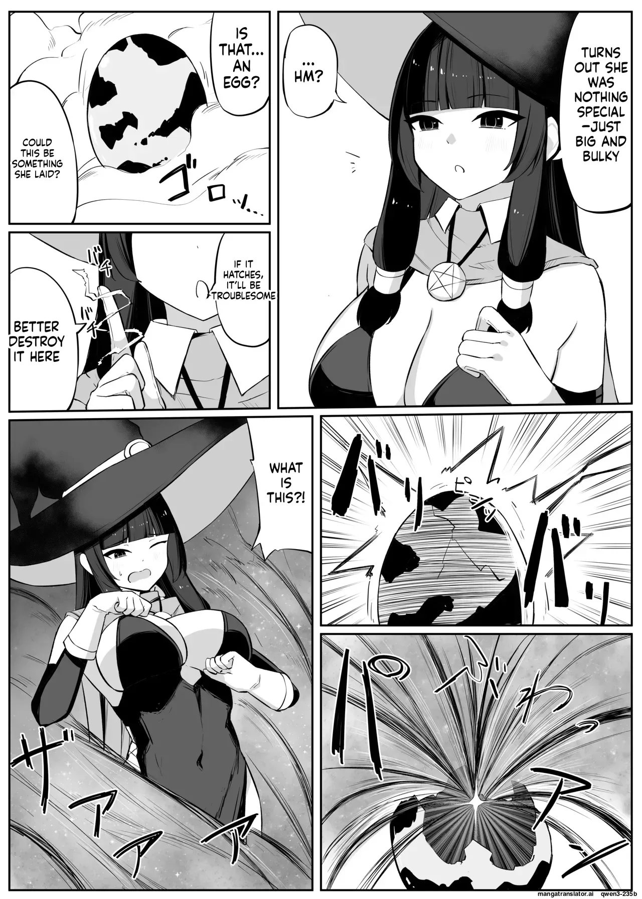[Omochi no Mochiya (Numamochi)] Saikyou Witch ga Zako Monster-tachi ni Haiboku Suru Hanashi 2 (SCANMTL) - Page 4