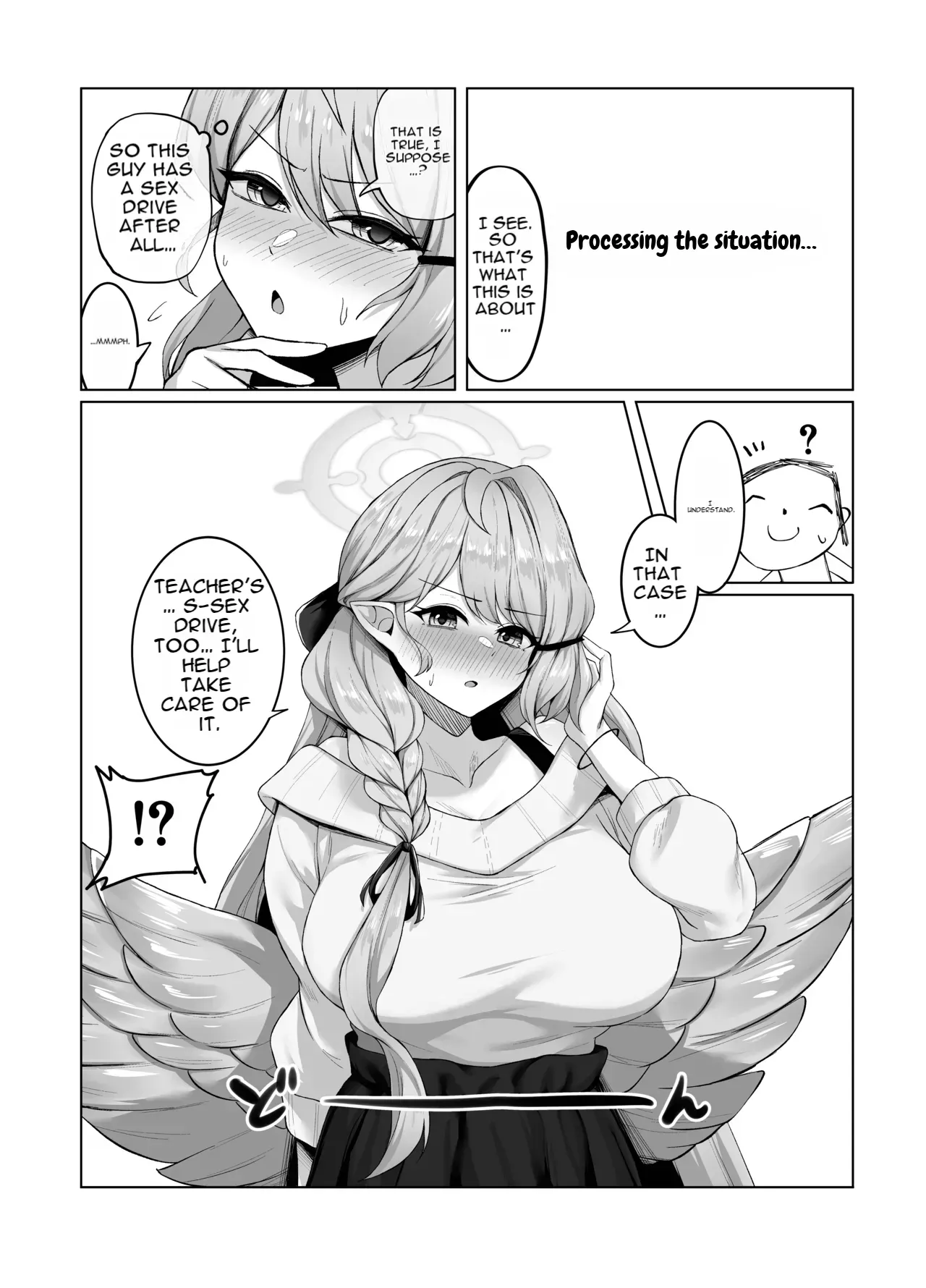 [Giniro Ringo Batake (Mukae)] Mine Aomori, Sensei no Oyome-san (Senzoku Nama Onaho) ni Eikyuu Shuushoku Daisekou!? - Page 9