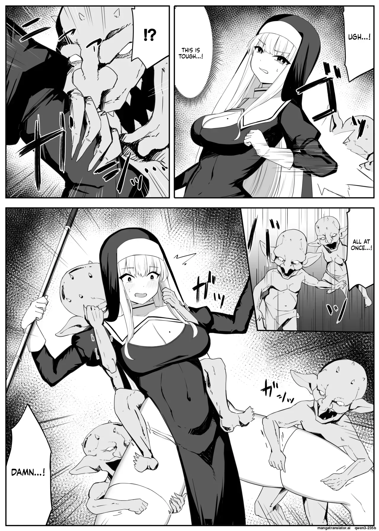 [Omochi no Mochiya (Wabimochi)] Tatakau Sister ga Shokushu Monster ni Haiboku suru Hanashi (SCANMTL) - Page 7
