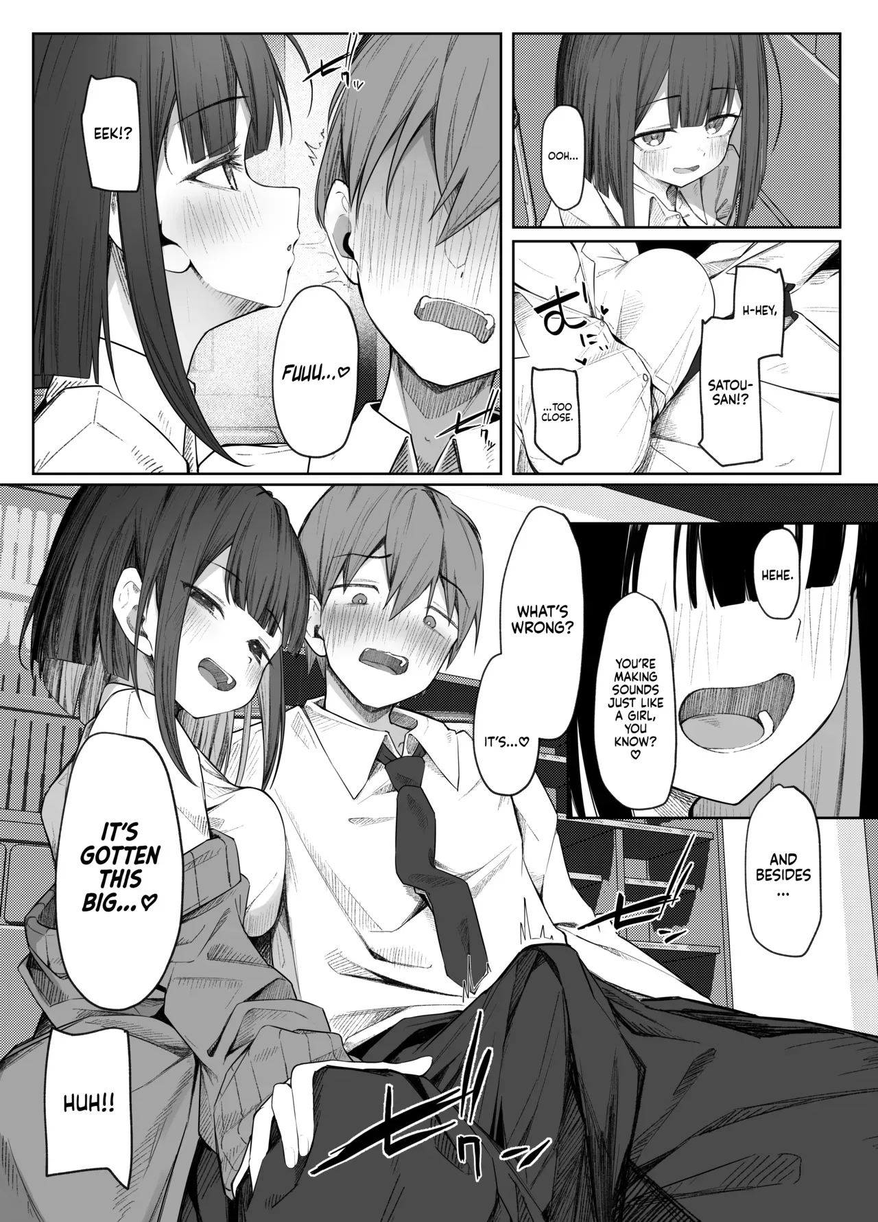 [Rarirurerowawon (Rururoriri)] Satou-san no Amamazo Ijime ni Sakaraenai! | I Can’t Resist Satou-san’s Sweet Sadistic Teasing! [English] [gotbred] [Digital] - Page 9