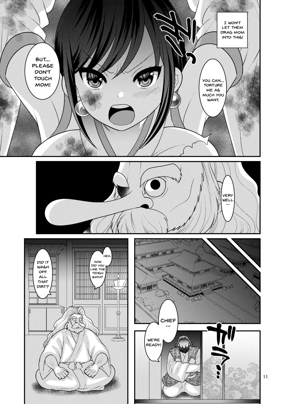 [Botamochi no Utage (Nayuzaki Natsumi)] Ochiru Hana [English] - Page 10