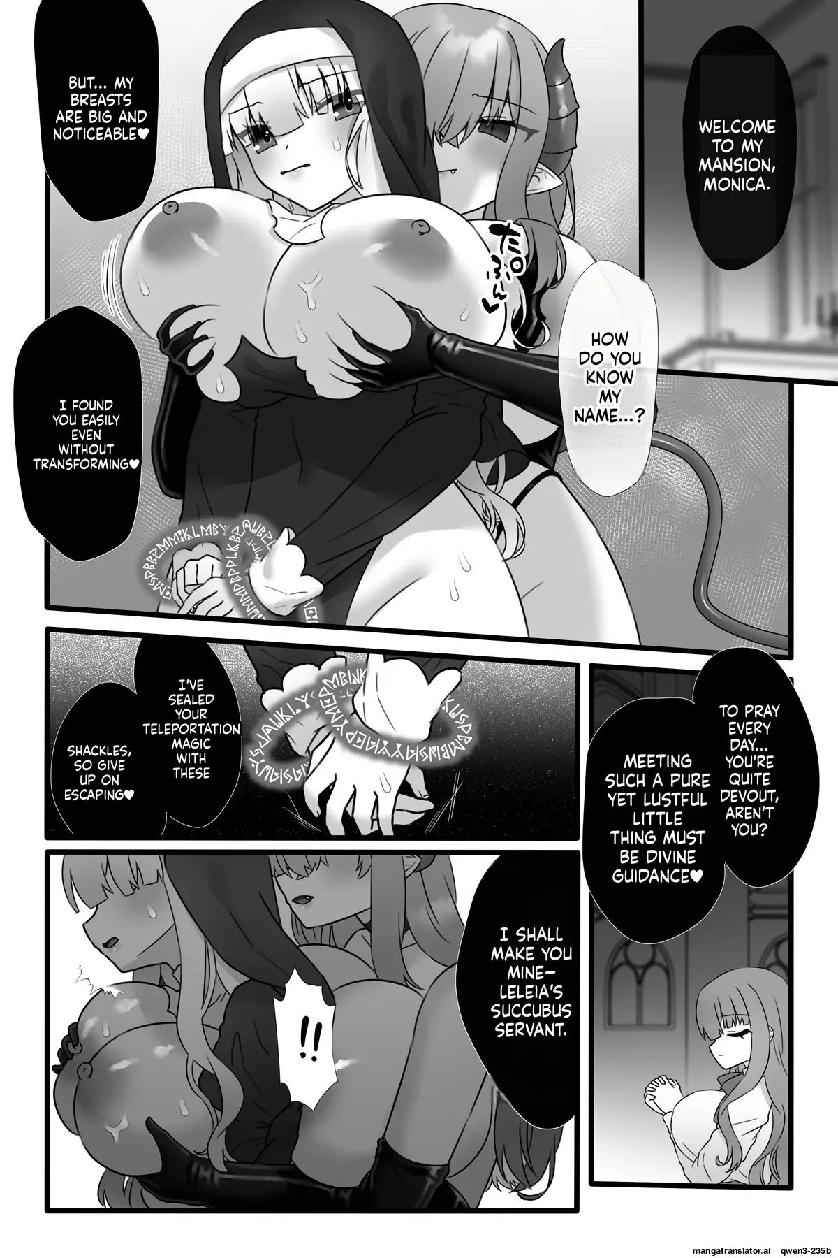 [Sayoyuri Hako (Sayoyuri)] Mahou Shoujo Akushoku 4 ~Futanari Kaizou Inmaka Choukyou~ (SCANMTL) - Page 8