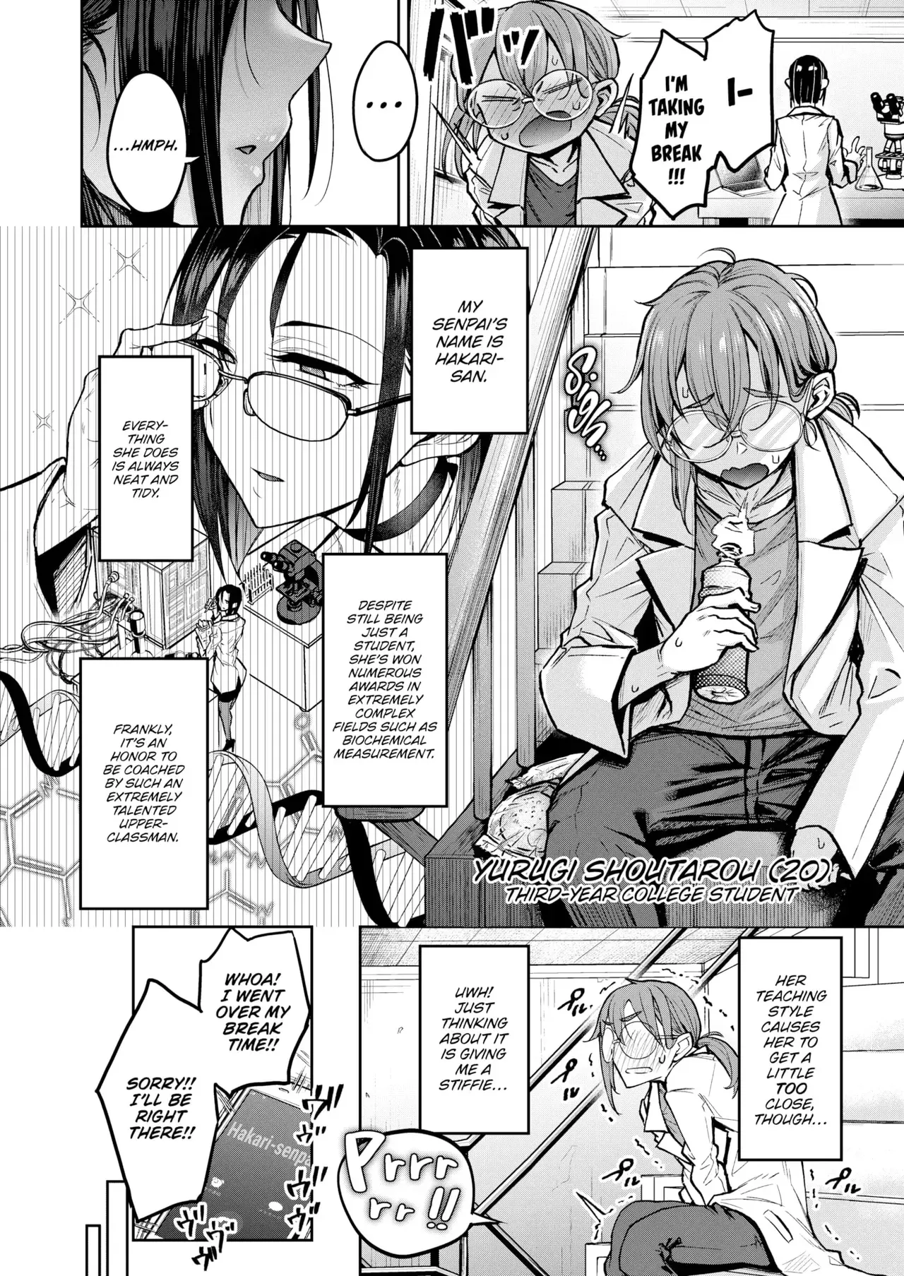 [Yatsuki Hiyori] Nanidemo Keisokusuru Rikeijoshi Hakari-san (COMIC Kairakuten 2024-10)(English) - Page 4