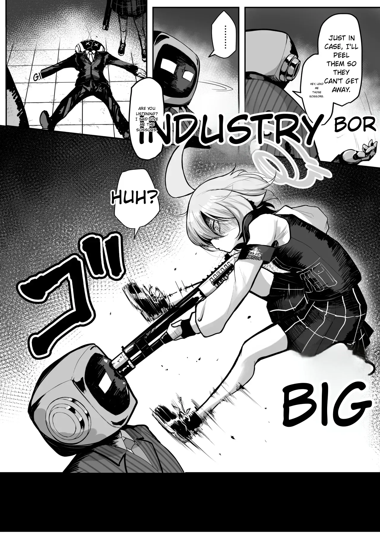 [Kumasan Renpou (Kumasan)] Futanari Maso Hoshino-chan VS Do-S Yume Senpai (Blue Archive)(MTL)(English) - Page 3