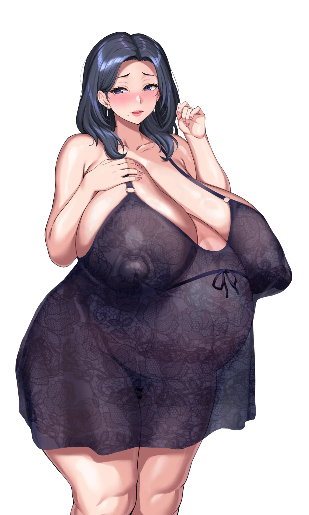 [Ponchi] Yokkyuu Fuman Hitodzuma Ninpu-san | Desperate Pregnant Wife [English] [skibidibenki] - Page 8