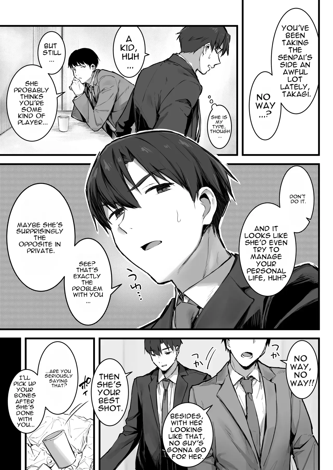 [Rockydou (Akane)] Pride no Takai Onna Joushi ga Kouhai Otoko ni Wakara sareru Hanashi [English] - Page 6
