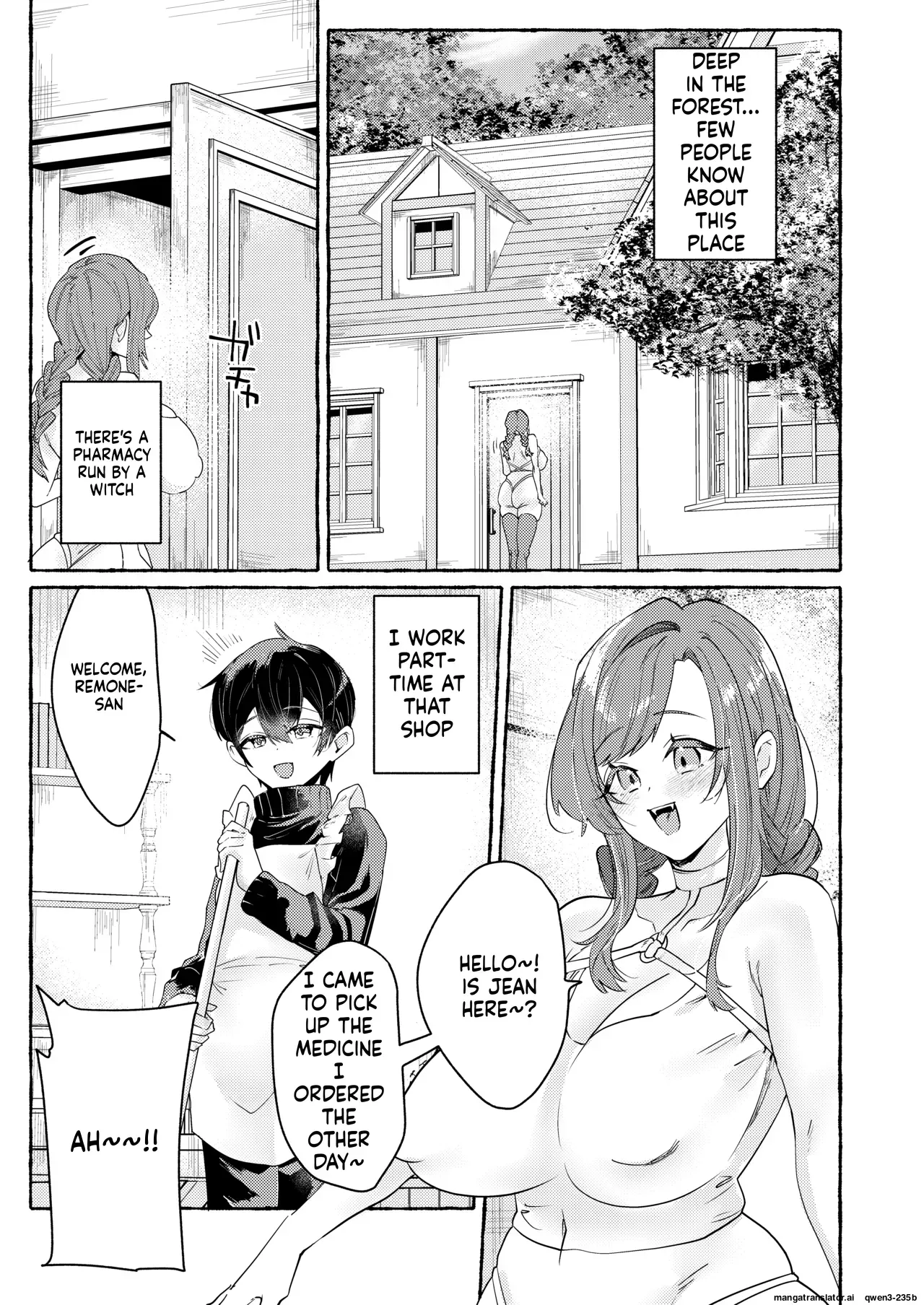 [Shafutsutei Shoudoku (Byakudan)] Tentacle ~Bousou Majo to Kataomoi Maid Hen~ [English] [SCANMTL] [Digital] - Page 3