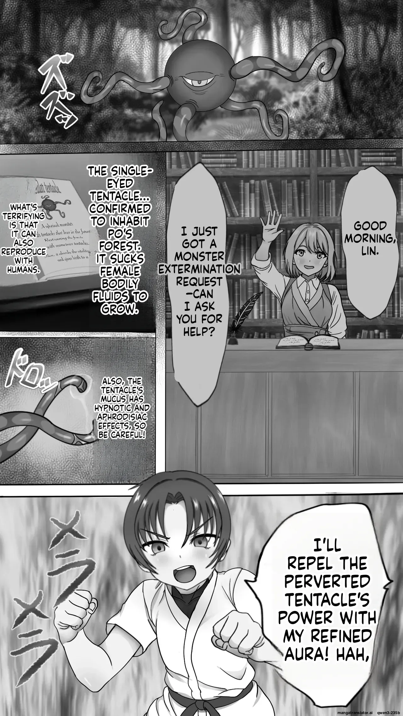 [Haitokutekina anahoriusagi] Shokusyu ni haiboku ! Kakutou musume chikubi iki & naedoko ka (SCANMTL) - Page 4