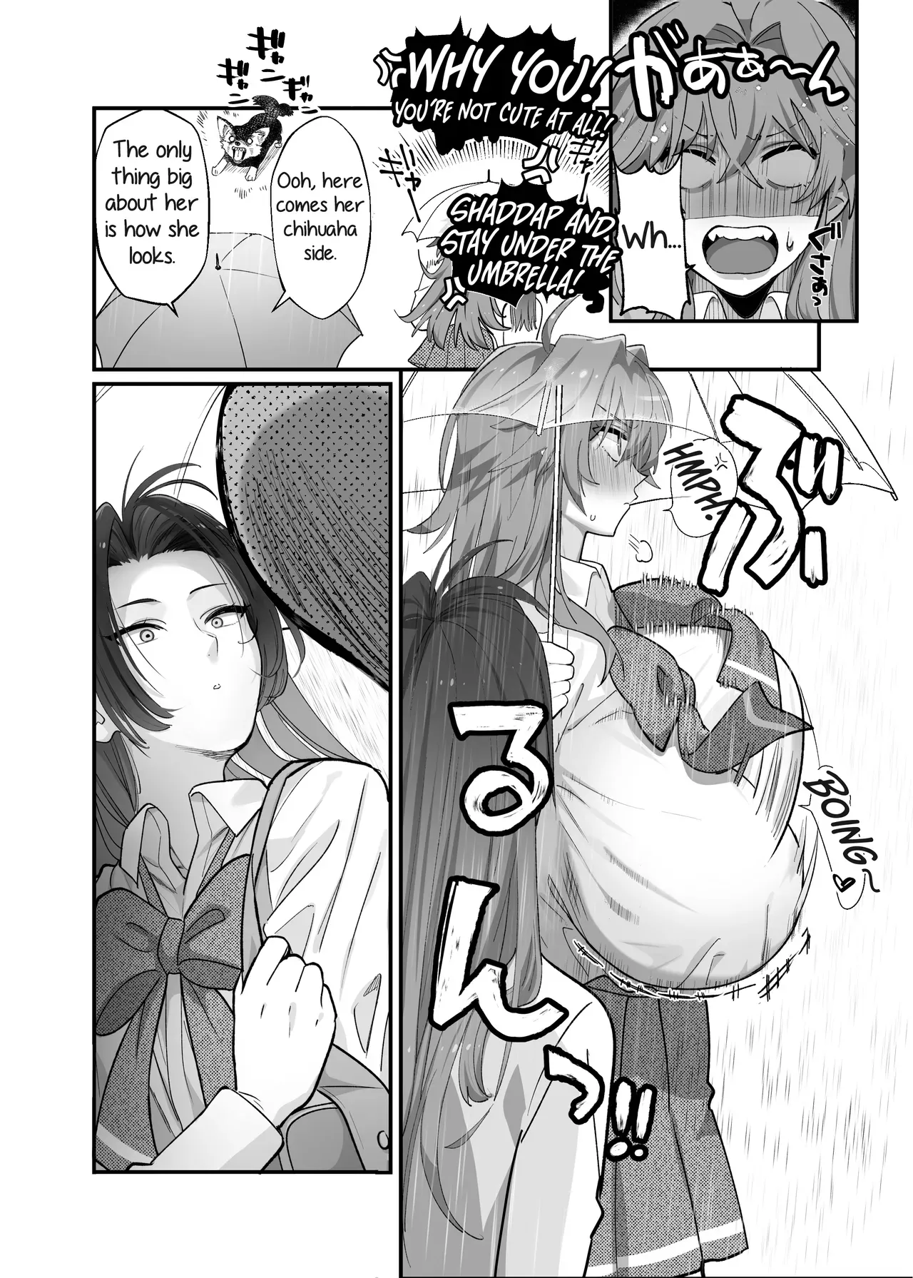 [The Devil You Know (Ihogawa)] She's a Large Dog-type, but Inside She's a Chihuahua and Weak at the Nipples - Page 6