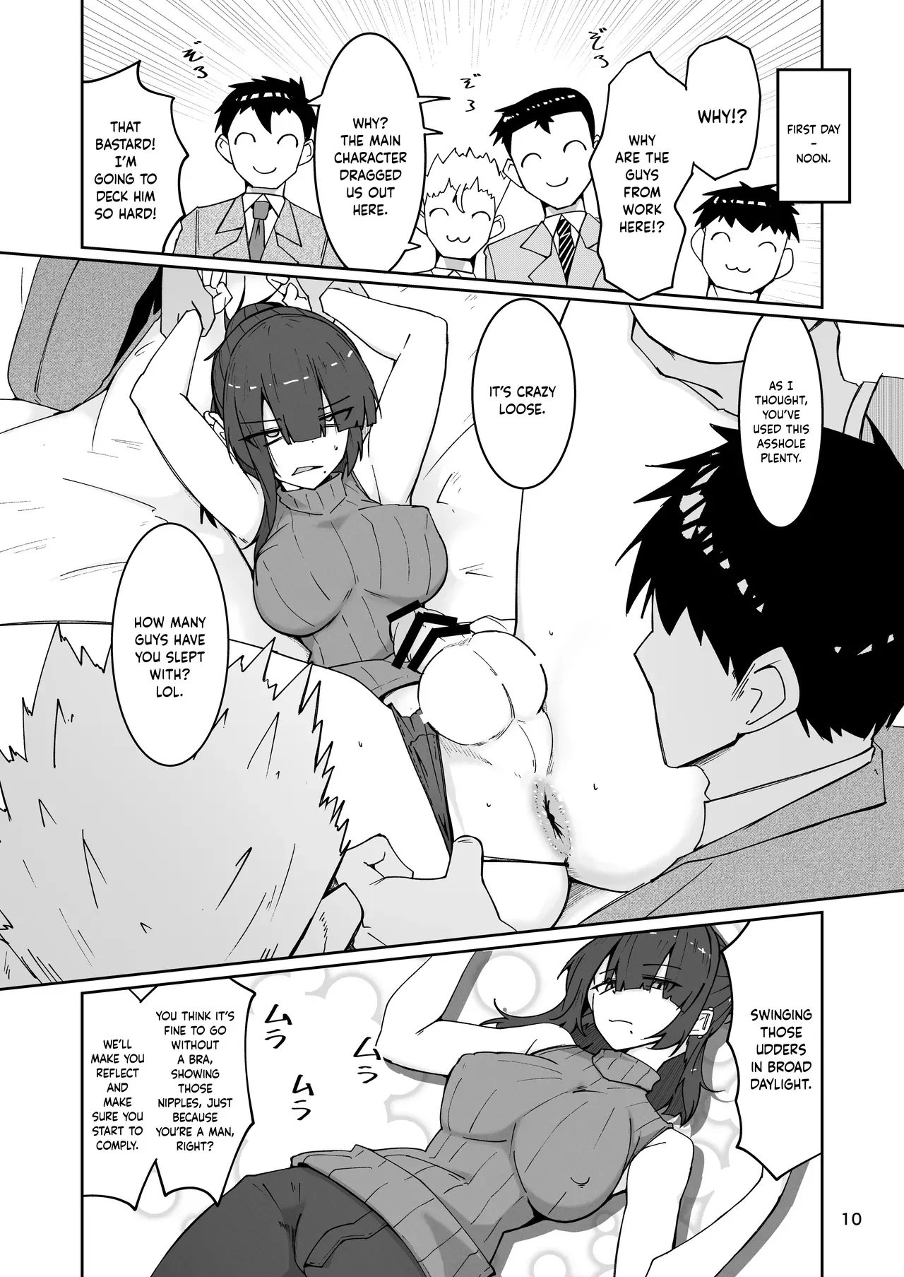 [Zenshuu Bougyo (Sin Iti)] Dōshite Baito-saki Ga Fūzoku no Jōnanda⁉ / Why Am I Being Hired To Be A Brothel Girl?! [Digital] [English] {Doujins.com} - Page 10