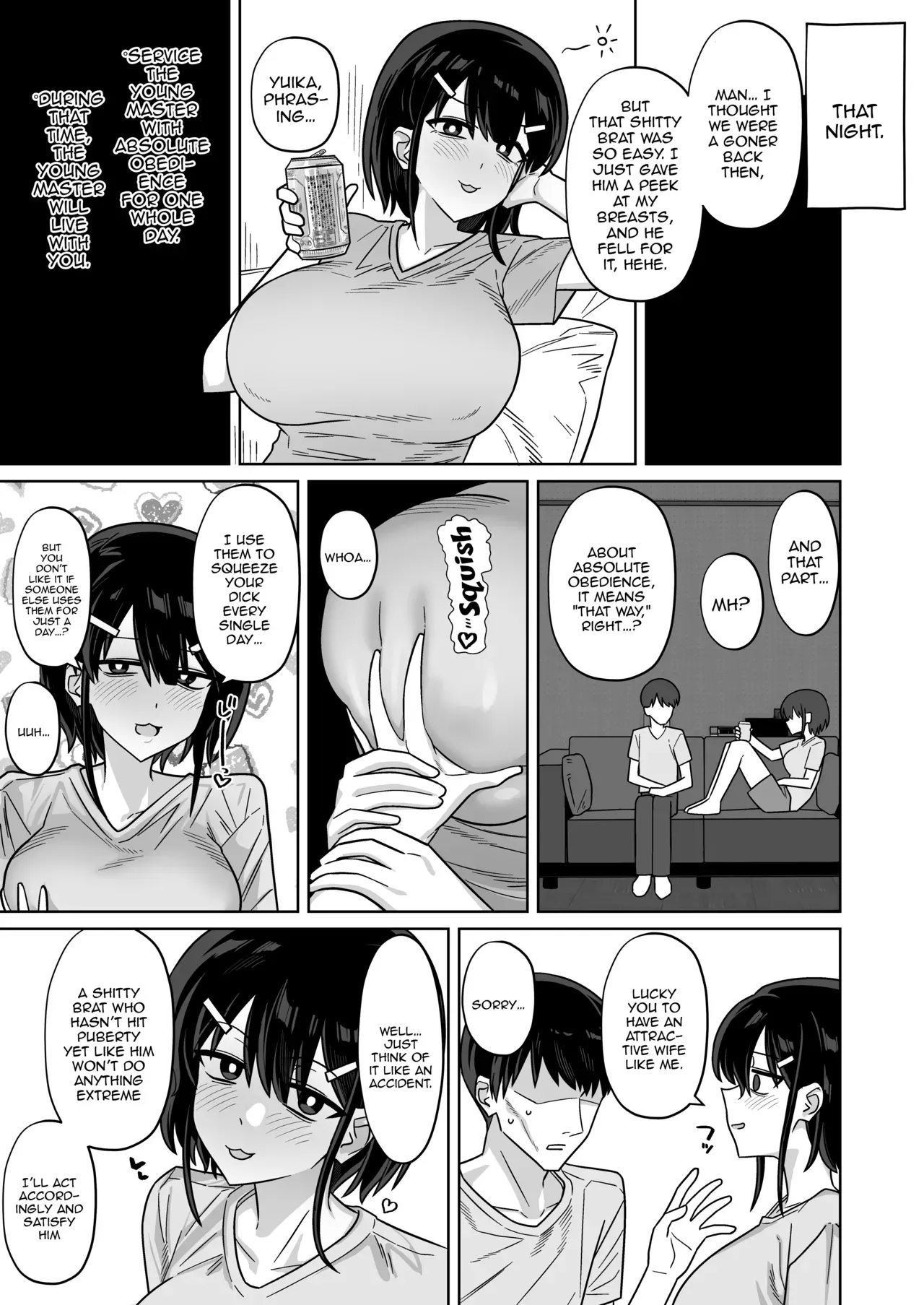 [Enari] Kenryoku-sha ni daisukina kanojo sashidashite suki katte sekkusu shite morau yatsu / The One Where I Give Away My Beloved Girlfriend To A Rich Kid To Fuck As He Pleases [English] {Doujins.com} - Page 3