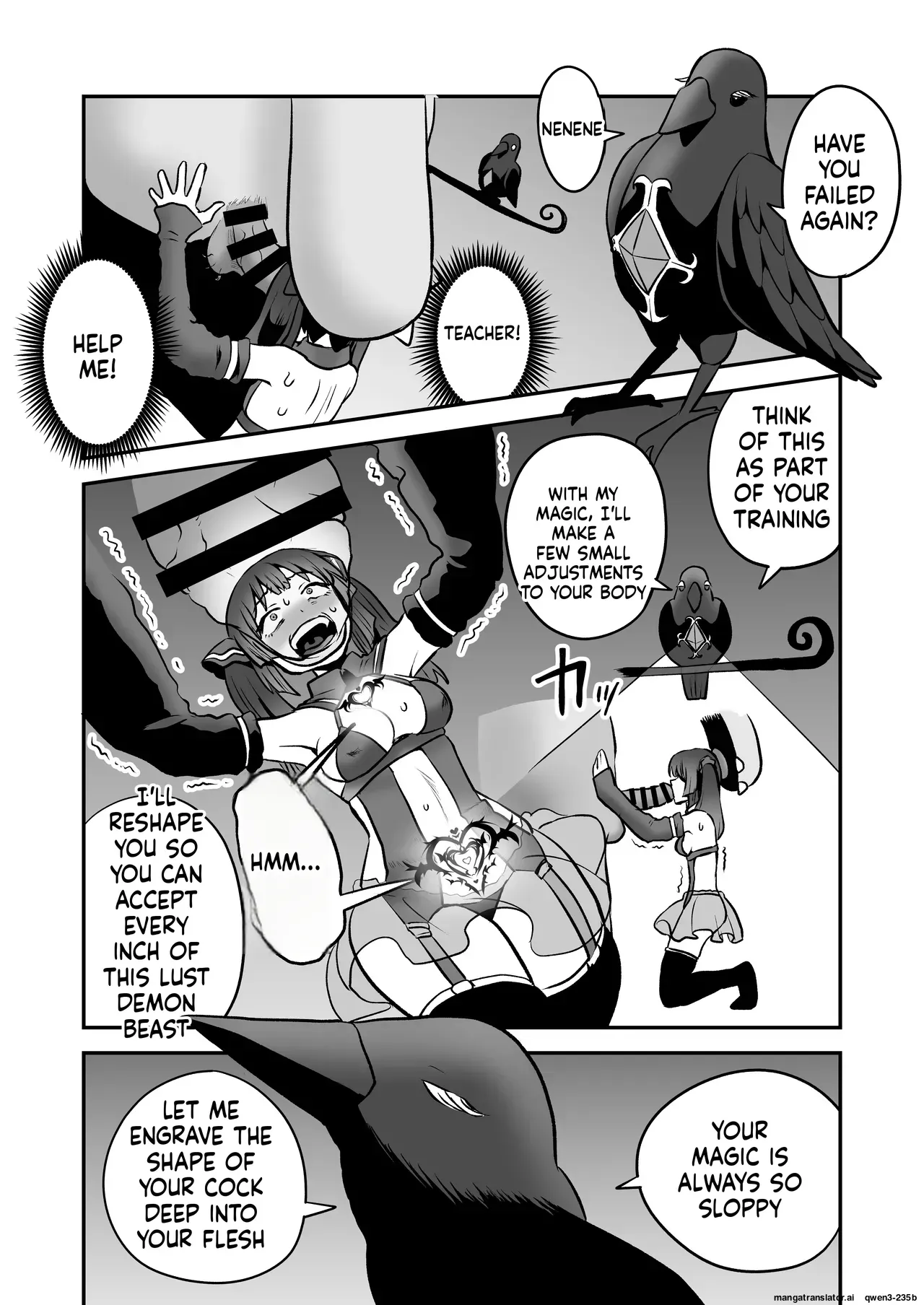 [Eichi Kenkyuujo (Blank)] Shoukan Mahou Dai Shippai! Renzoku Zecchou Jigoku (SCANMTL) - Page 8
