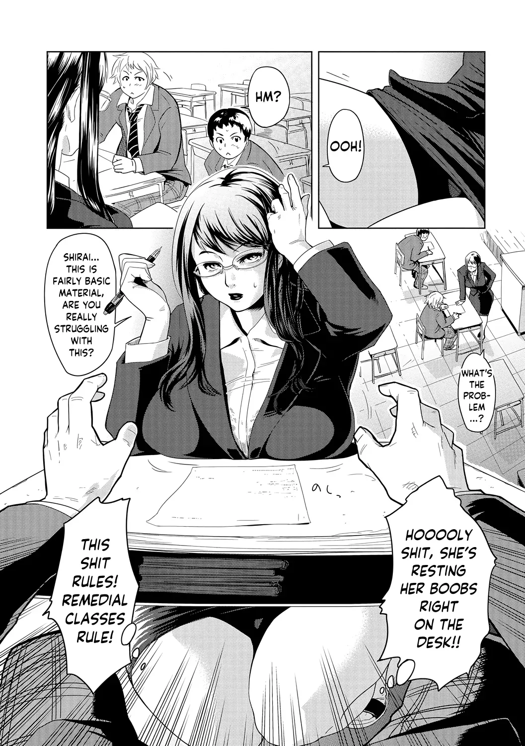 [Edo Shigezu] Hoshuu Senryaku ~Nishi Ayako-sensei no Baai~ | Operation: Remedial Classes ~The Case of Ayako Nishi-sensei~ (Netorare Marking) [English] [skibidibenki] [Digital] - Page 2