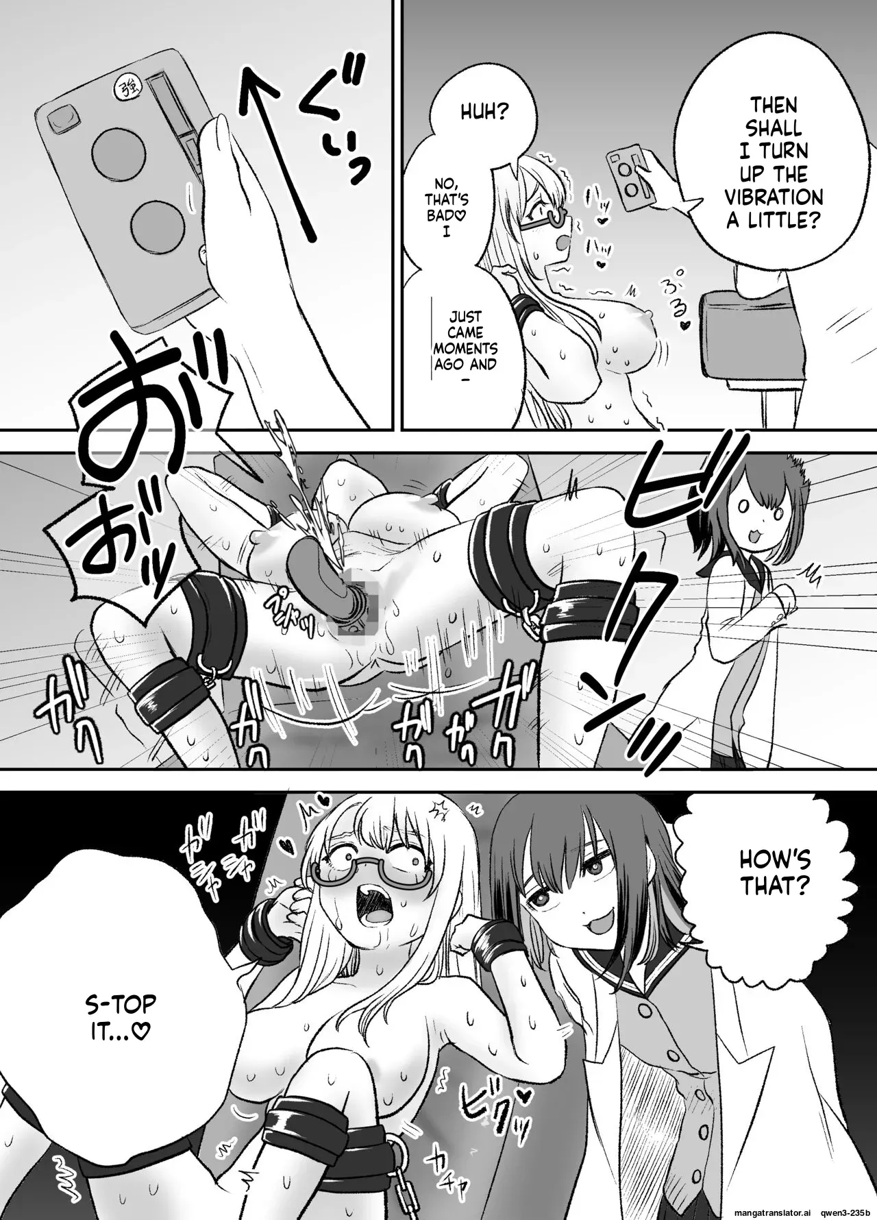 [Eichi Kenkyuujo (Blank)] Omocha Kaihatsubu Joshu-chan no Sanzan na Nichijou [English] [SCANMTL] - Page 9