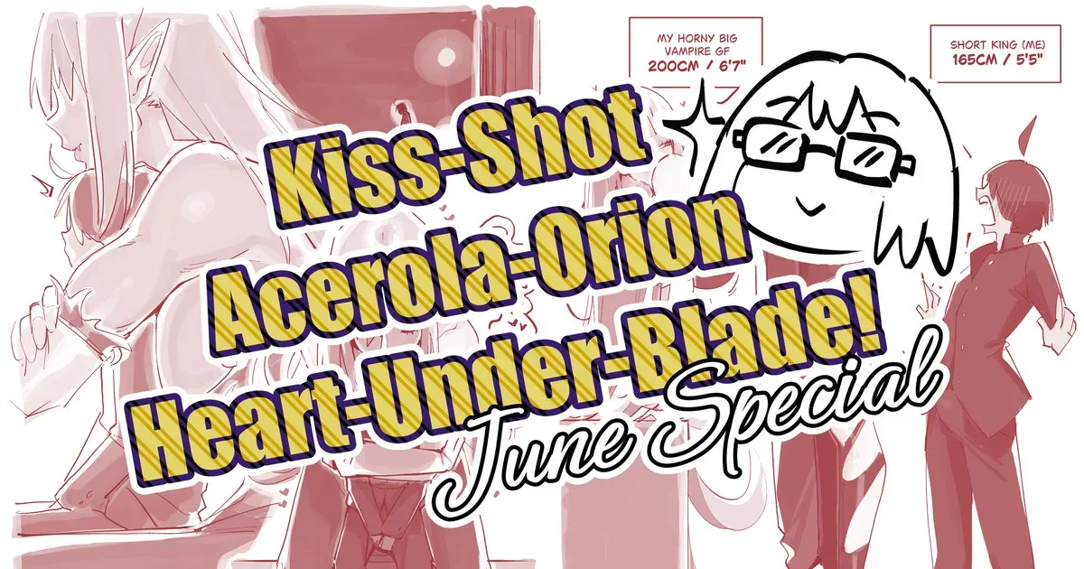 [ohkohaku] Kiss-Shot Acerola-Orion Heart-Under-Blade! June Special (Bakemonogatari) [English] - Page 1