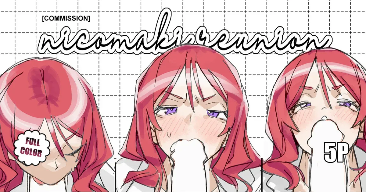 atched [ohkohaku] NicoMaki Reunion (Love Live!) [English] - Page 1
