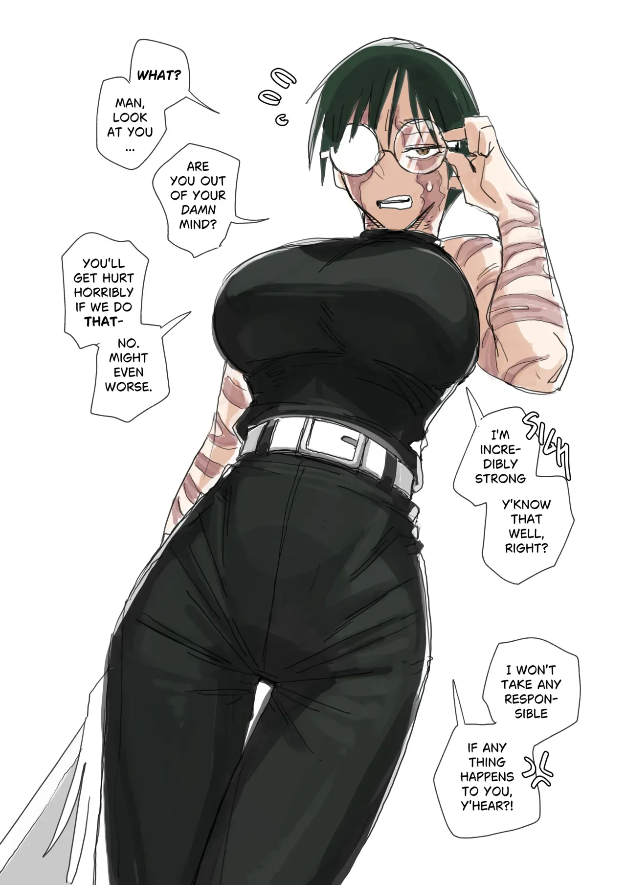 [ohkohaku] Maki, I Wanna Do It! (Jujutsu Kaisen) [English] - Page 1
