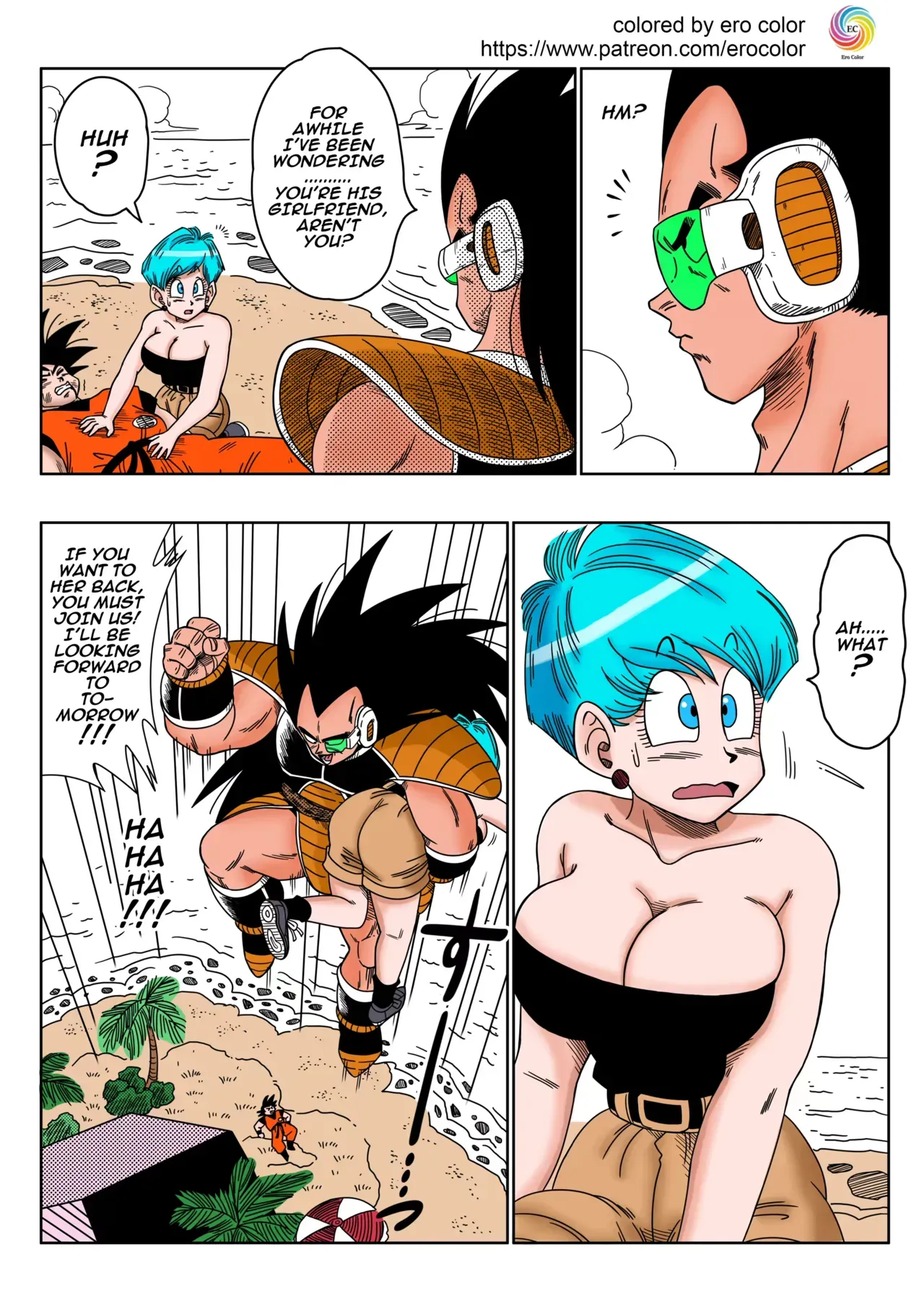[Yamamoto] Bulma ga Yuukai Sareta! EVIL BROTHER (Colored) - Page 5