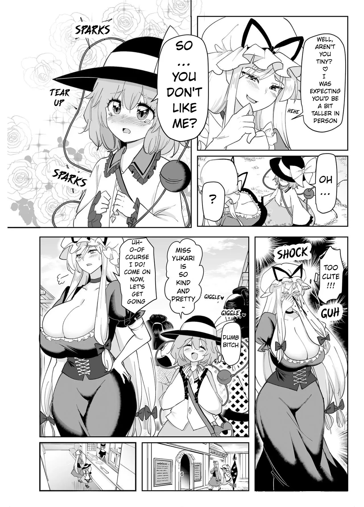 [Donut Ike (Hasunoue Baitsu)] Muishiki ni Muriyari ni | subconsciously and forcefully (Touhou Project) [English] [Digital] - Page 6